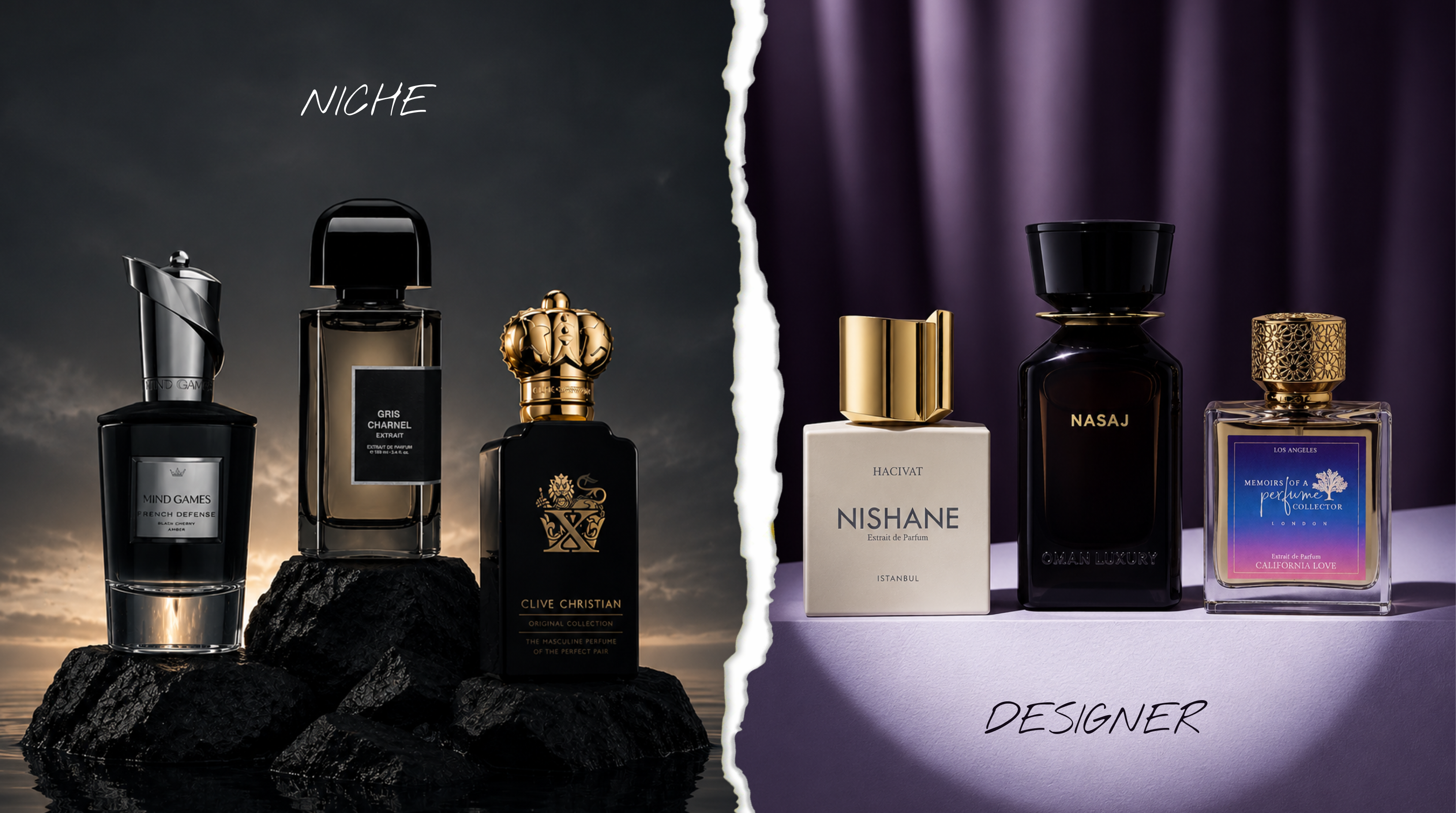 NICHE vs. DESIGNER PERFUME: WHAT'S THE REAL DIFFERENCE?