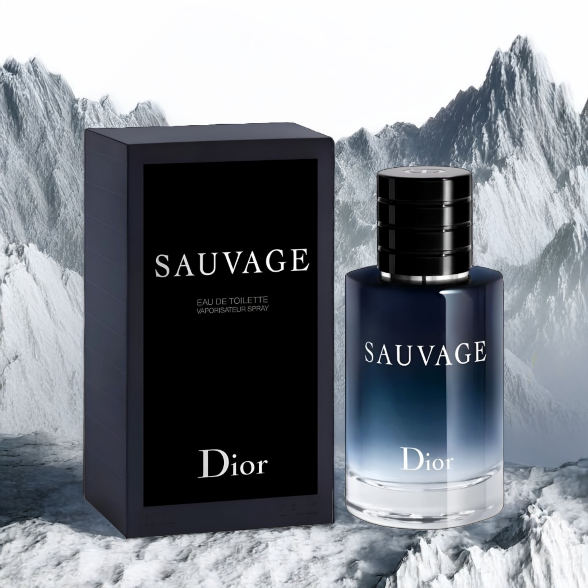 DIOR SAUVAGE EAU DE TOILETTE 3.4 oz / 100 ml Eau de Toilette