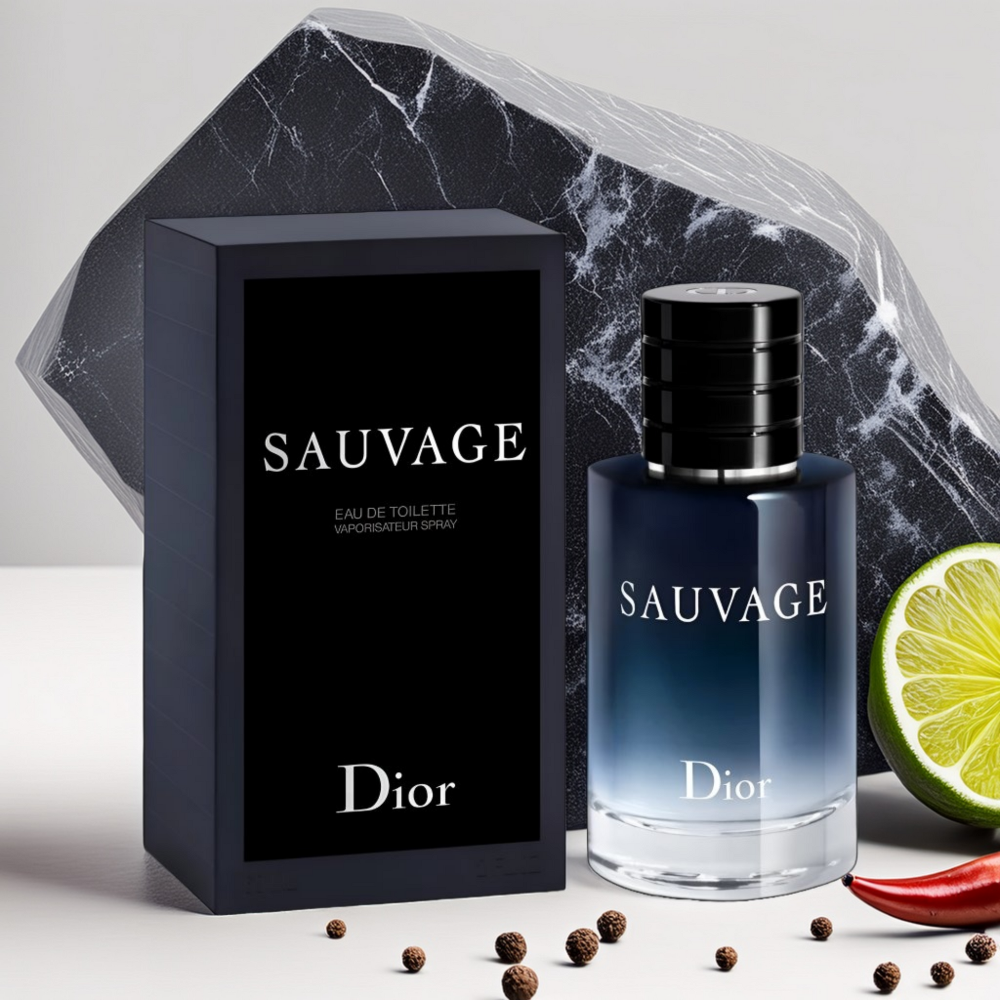 DIOR SAUVAGE EAU DE TOILETTE 2.0 oz / 60 ml Eau de Toilette