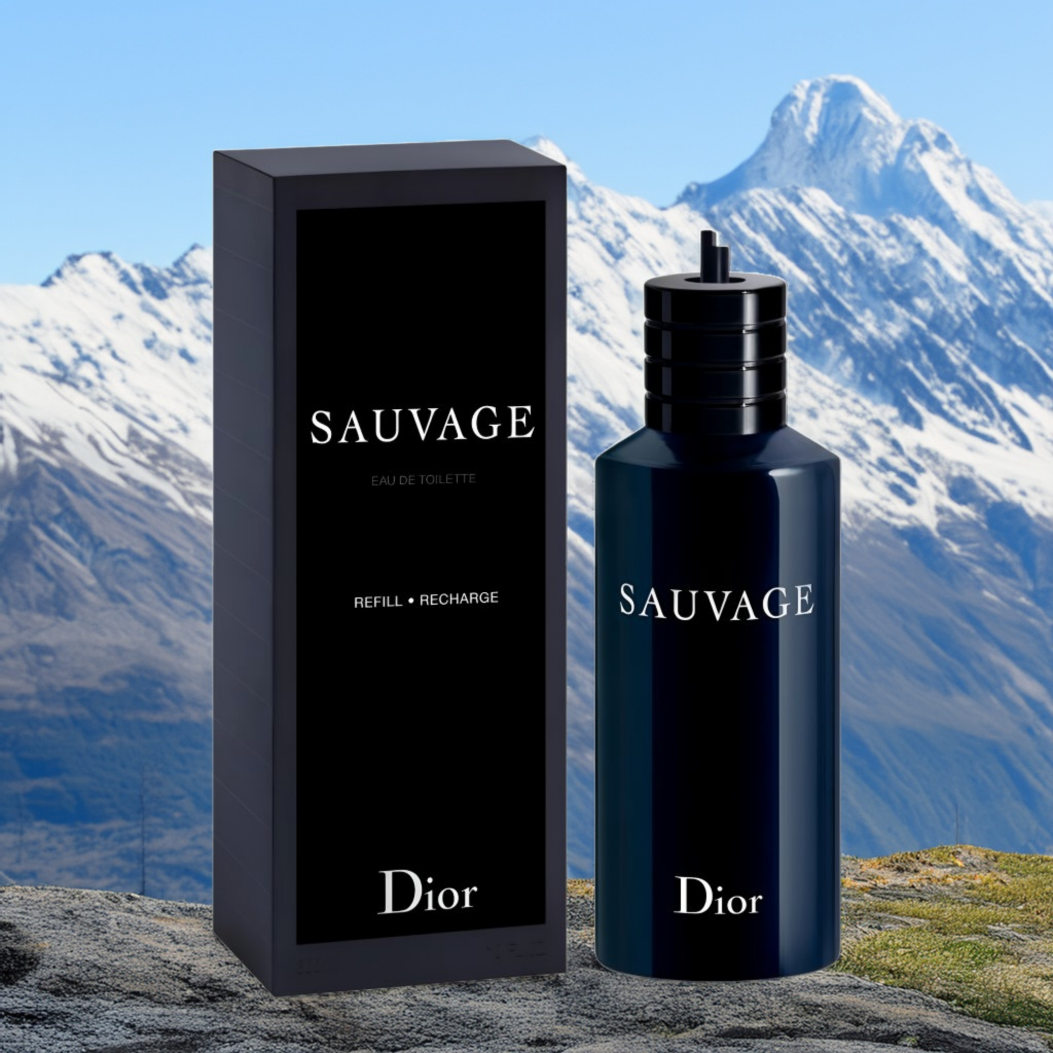 DIOR SAUVAGE EDT REFILL 10.0 oz / 296 ml Eau de Toilette
