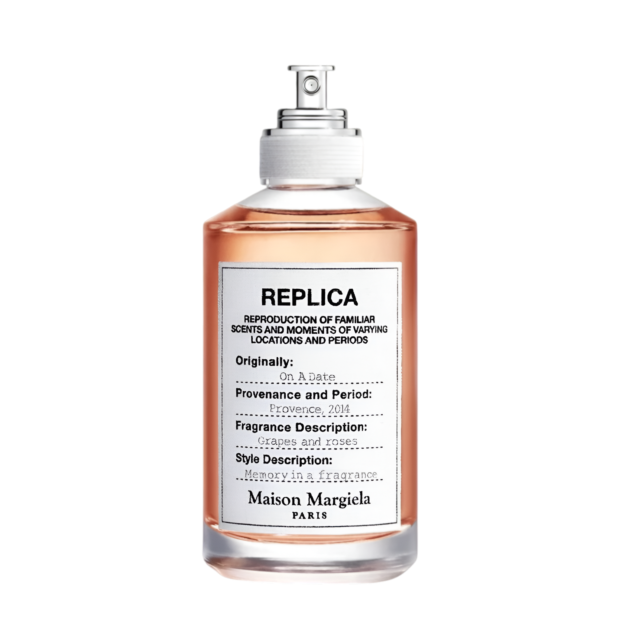 REPLICA ON A DATE BY MAISON MARGIELA 3.4 oz / 100 ml Eau de Toilette