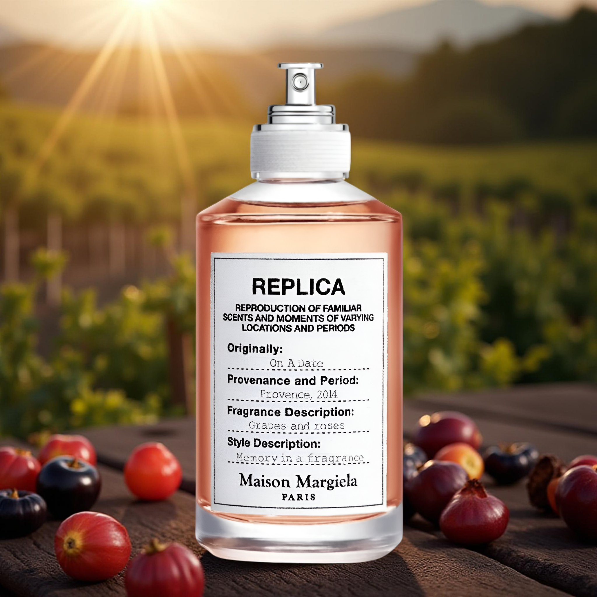 REPLICA ON A DATE BY MAISON MARGIELA 3.4 oz / 100 ml Eau de Toilette