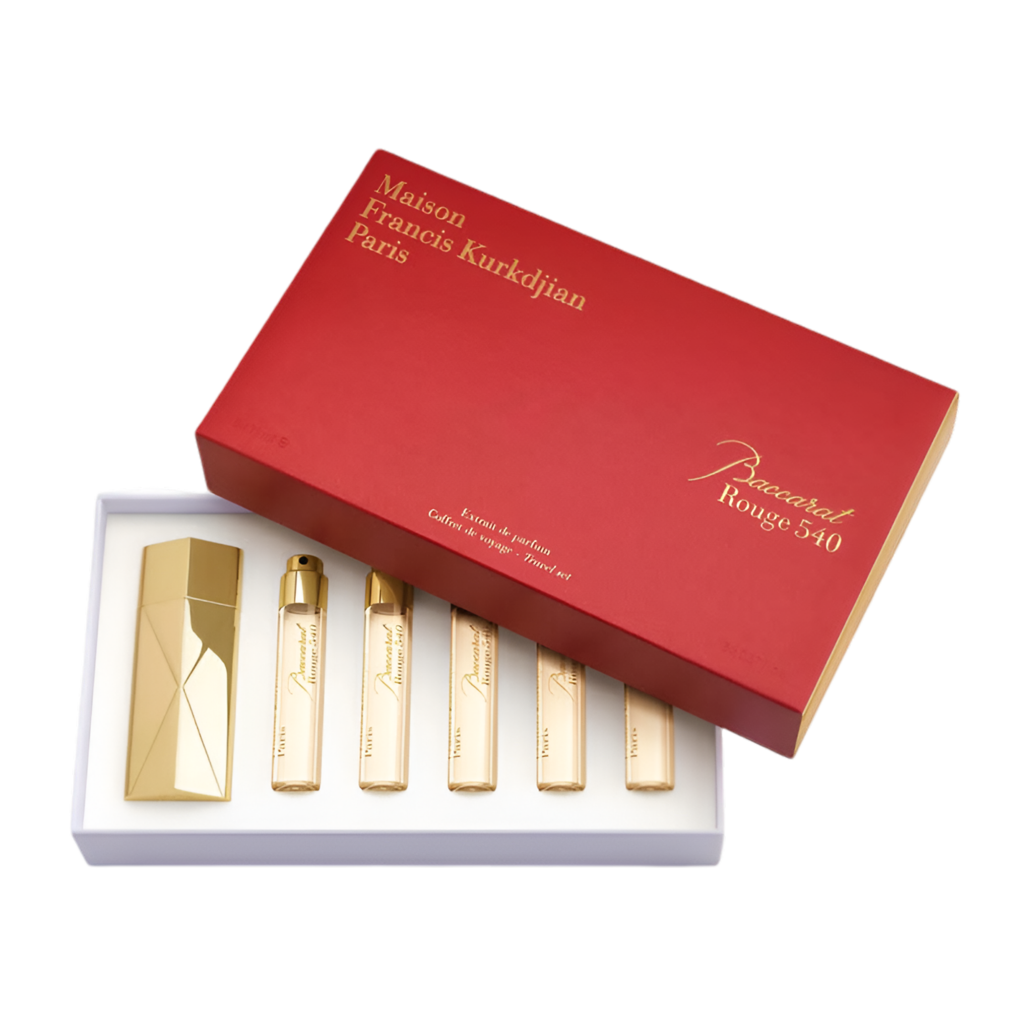 MAISON FRANCIS KURKDJIAN BACCARAT ROUGE 540 EXDP TRAVEL SET 5X11 11 ml Extrait de Parfum