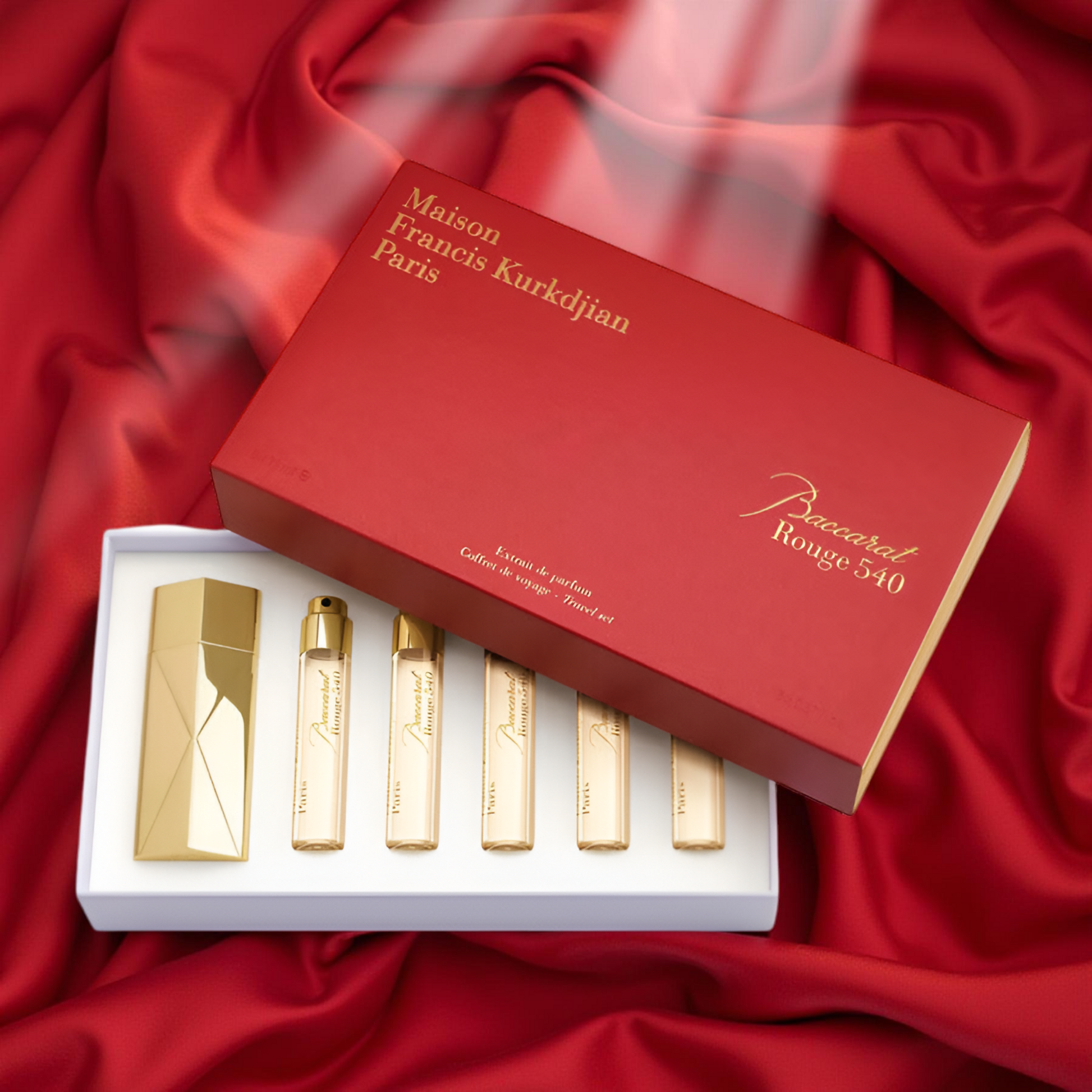 MAISON FRANCIS KURKDJIAN BACCARAT ROUGE 540 EXDP TRAVEL SET 5X11 11 ml Extrait de Parfum