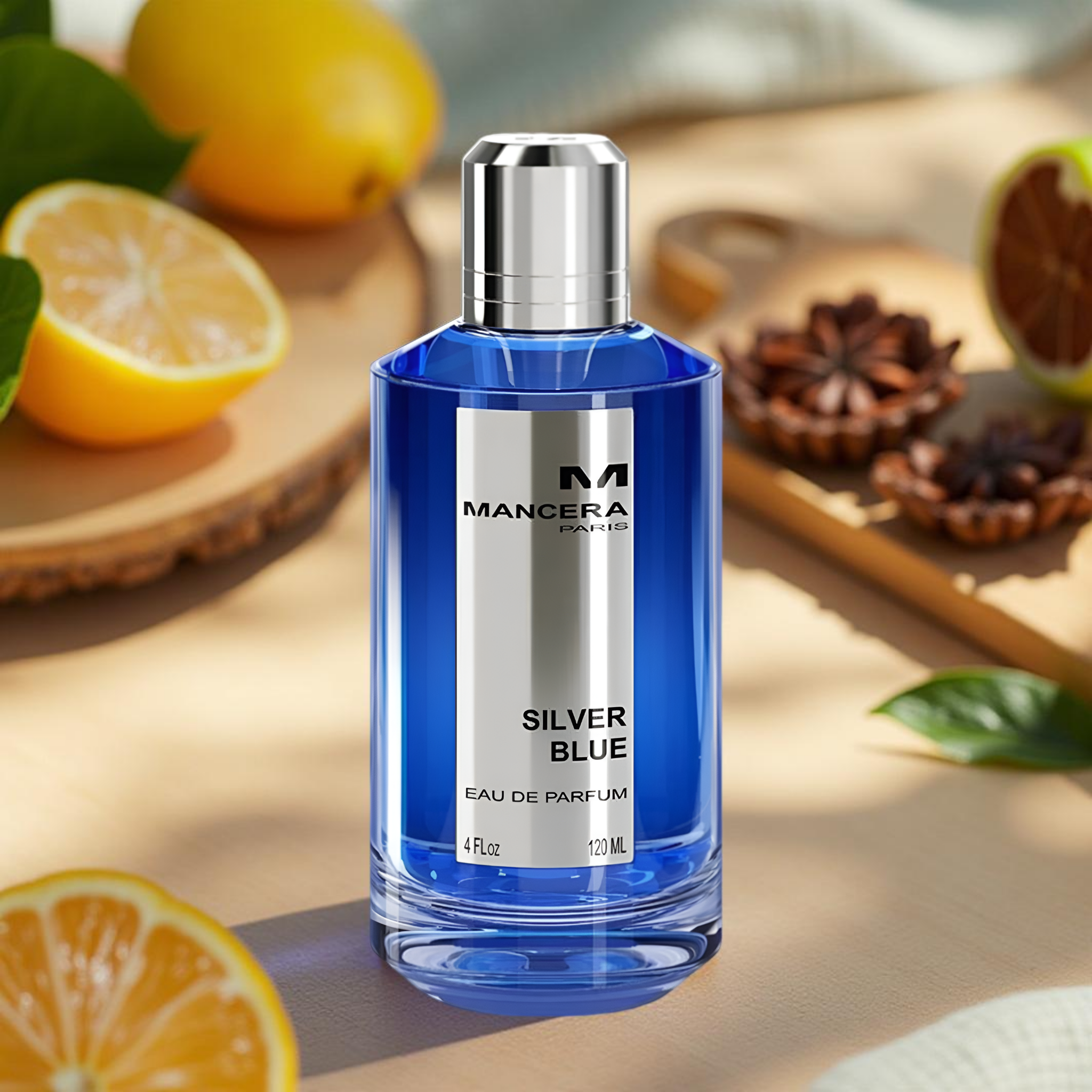 MANCERA SILVER BLUE 4 oz / 120 ml Eau de Parfum
