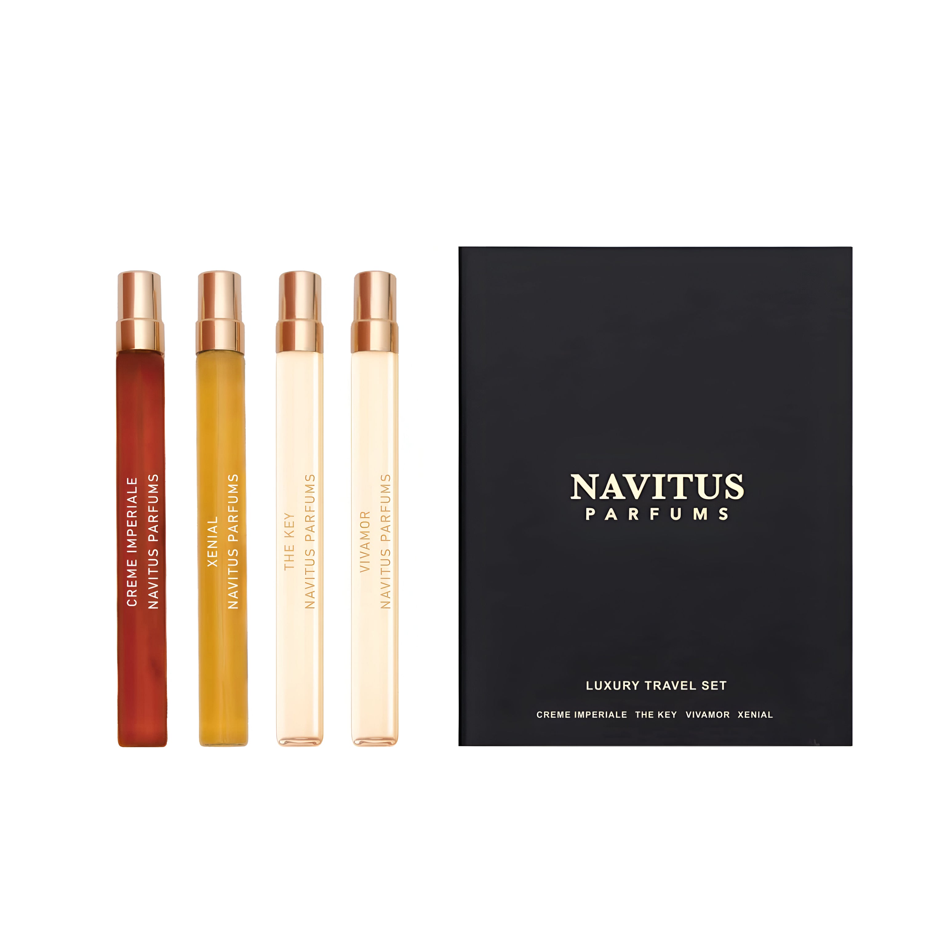 NAVITUS PARFUMS MAGNETIC TRAVEL GIFT SET 1.6 oz / 12 ml Eau de Parfum