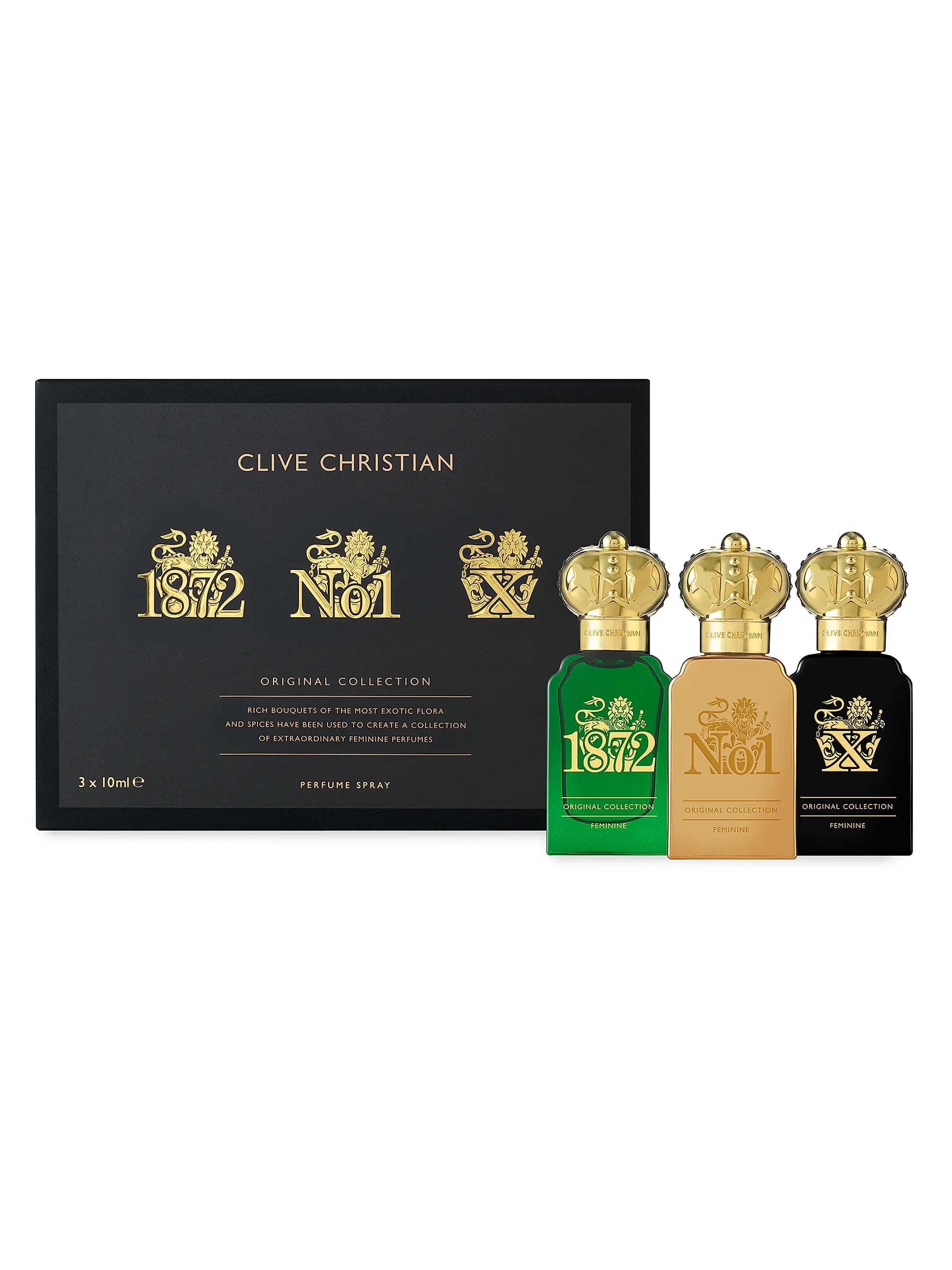 ORGINAL COLLECTION TRAVELLERS SET FEMININE (3X10ml)Eau De Parfum Unisex