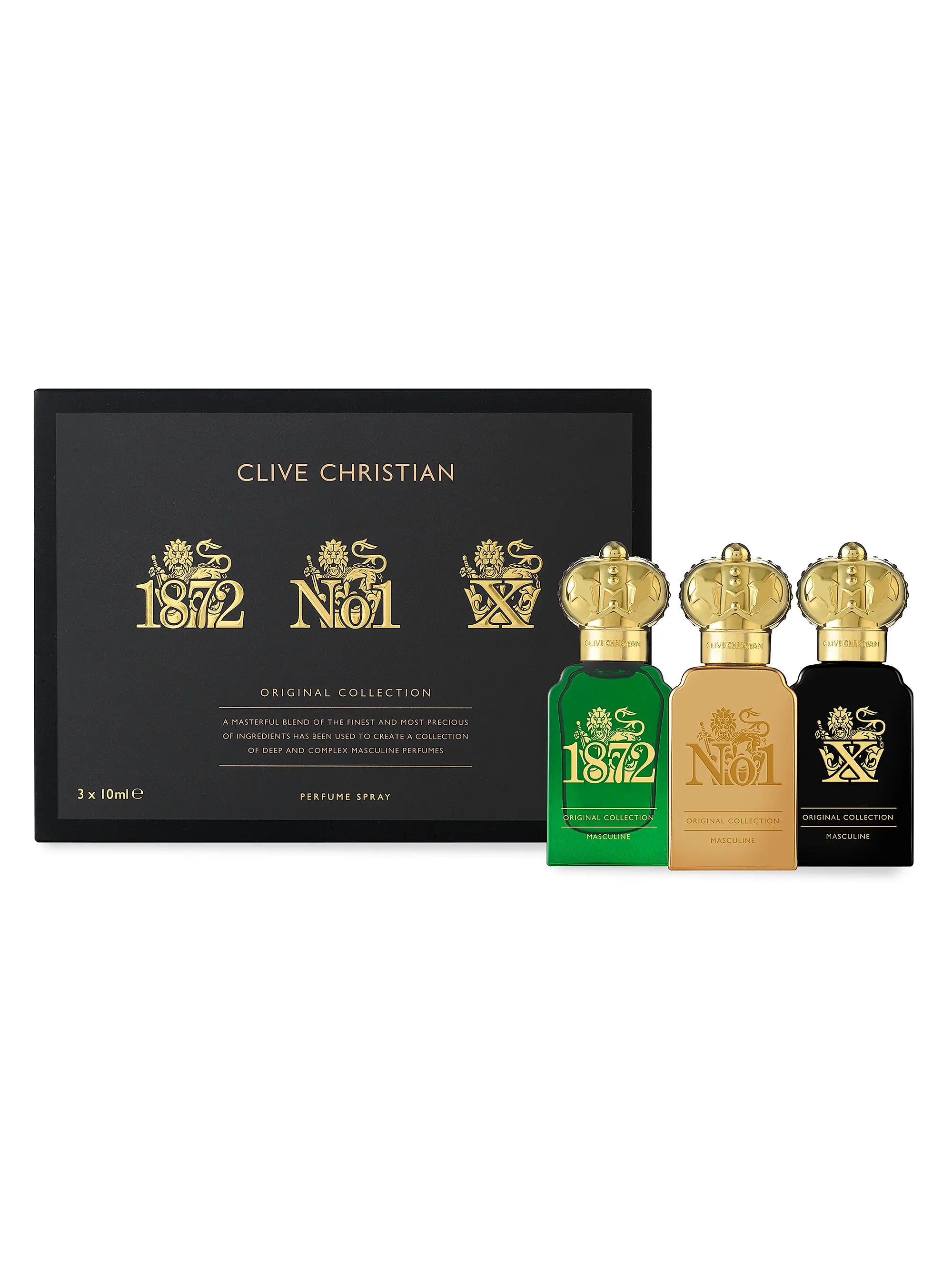 ORGINAL COLLECTION TRAVELLERS SET MASCULINE (3X10ml) Eau De Parfum Unisex