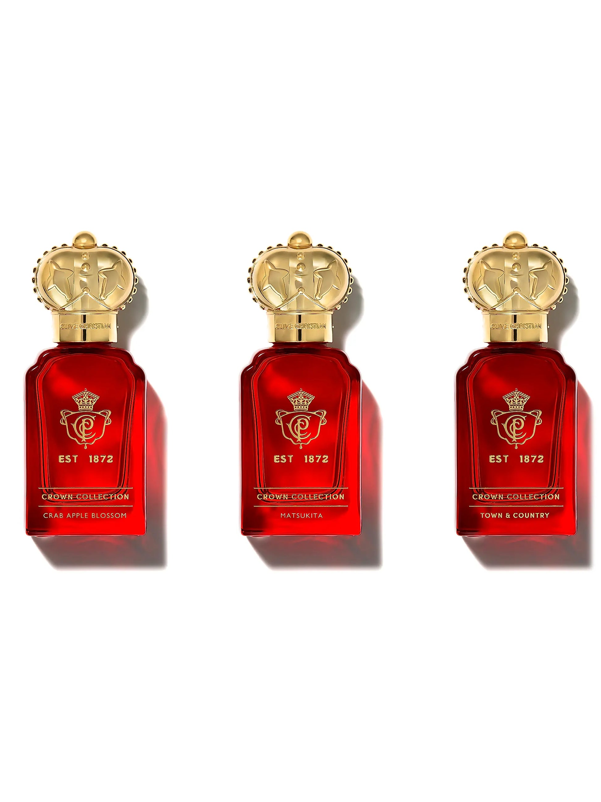CROWN COLLECTION TRAVELLERS SET (3X10ml) Eau De Parfum Unisex