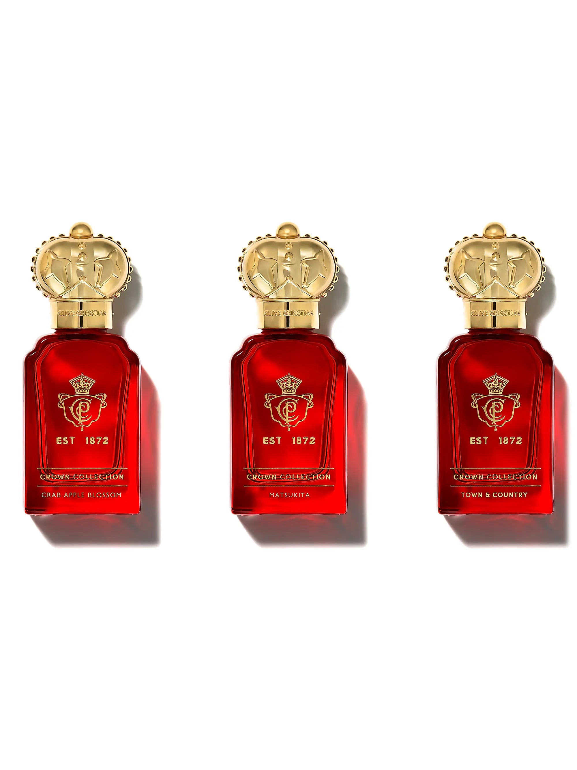 CROWN COLLECTION TRAVELLERS SET (3X10ml) Eau De Parfum Unisex