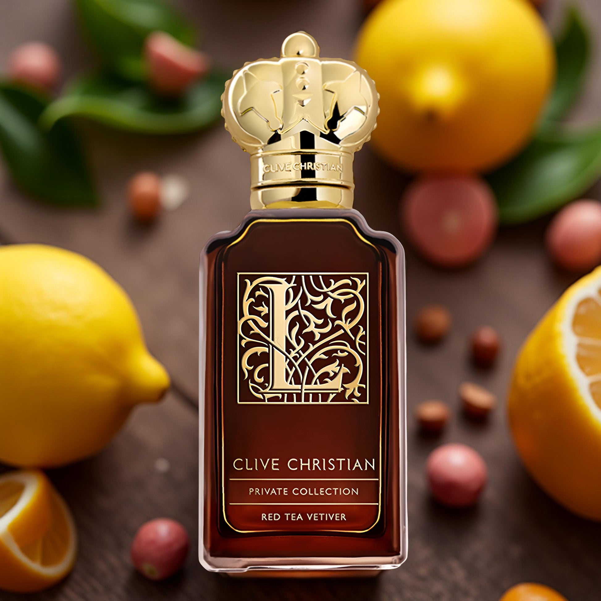 CLIVE CHRISTIAN L RED TEA VETIVER 1.7 oz / 50 ml Extrait de Parfum