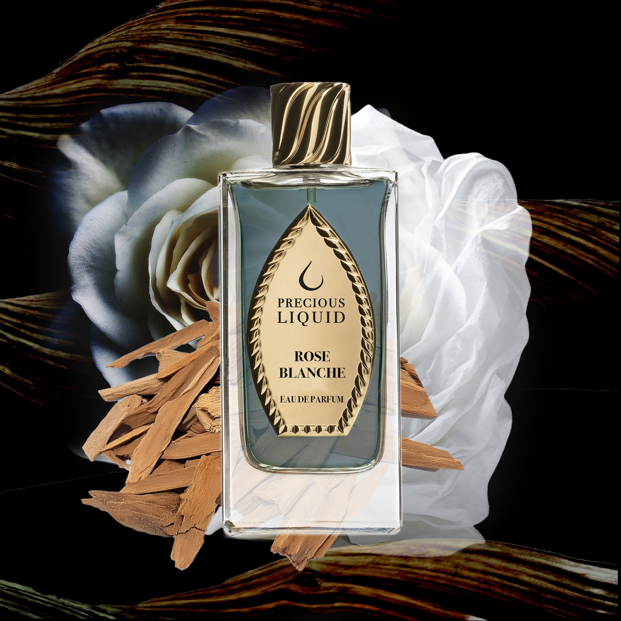 PRECIOUS LIQUID ROSE BLANCHE 2.5oz/75ml Eau De Parfum Unisex