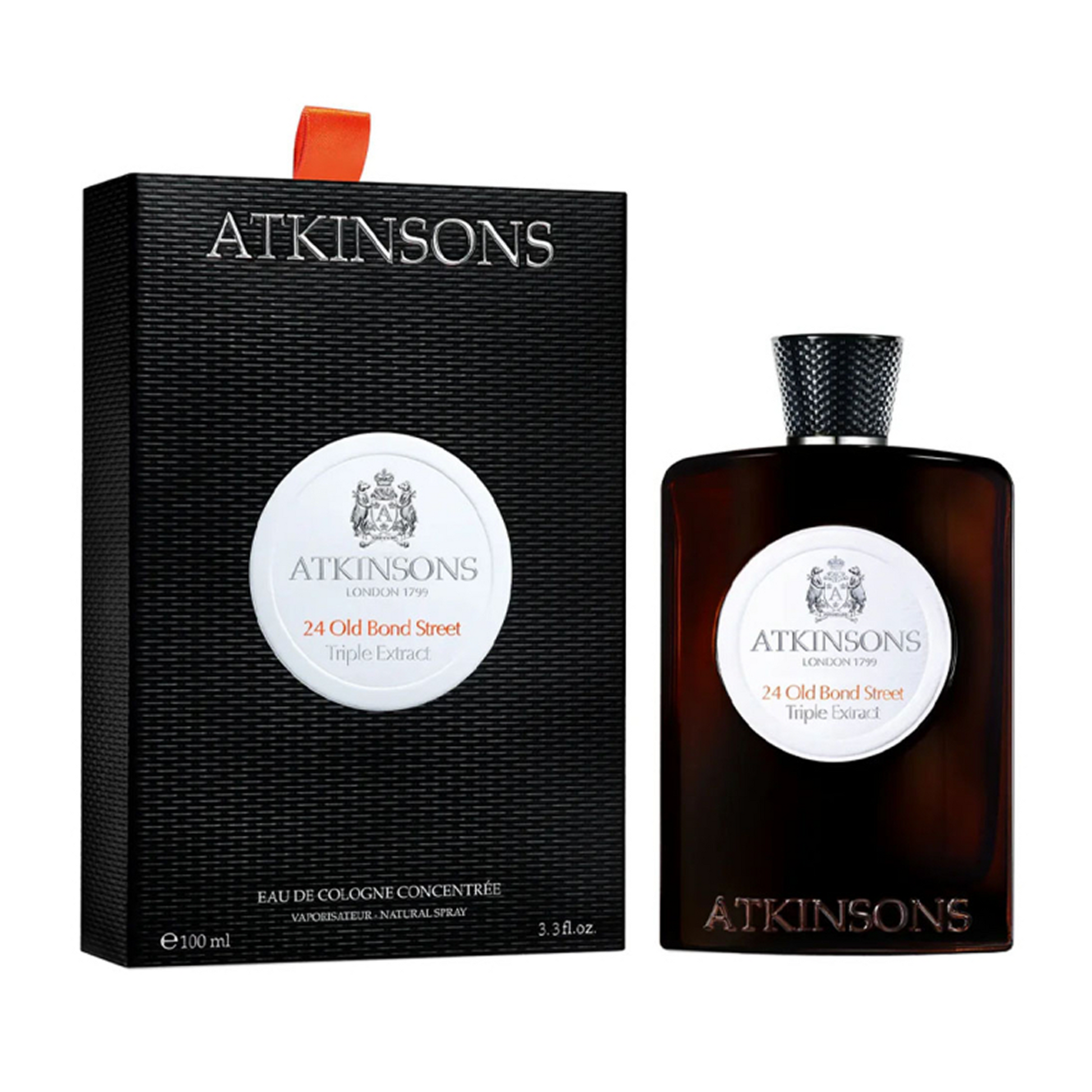 ATKINSONS 24 OLD BOND STREET TRIPLE EXTRACT 0.81 oz / 100ml Eau de Toilette