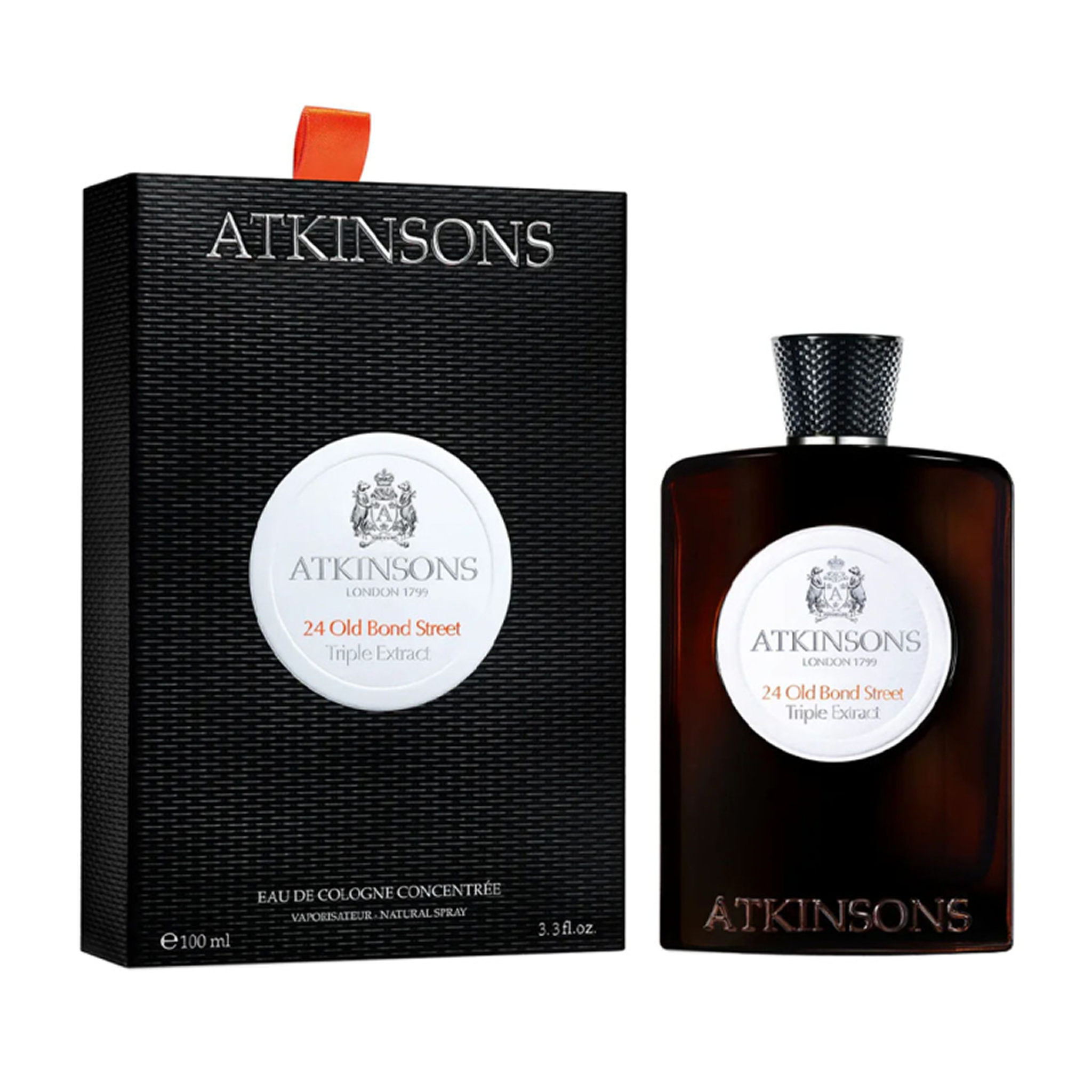 ATKINSONS 24 OLD BOND STREET TRIPLE EXTRACT 0.81 oz / 100ml Eau de Toilette