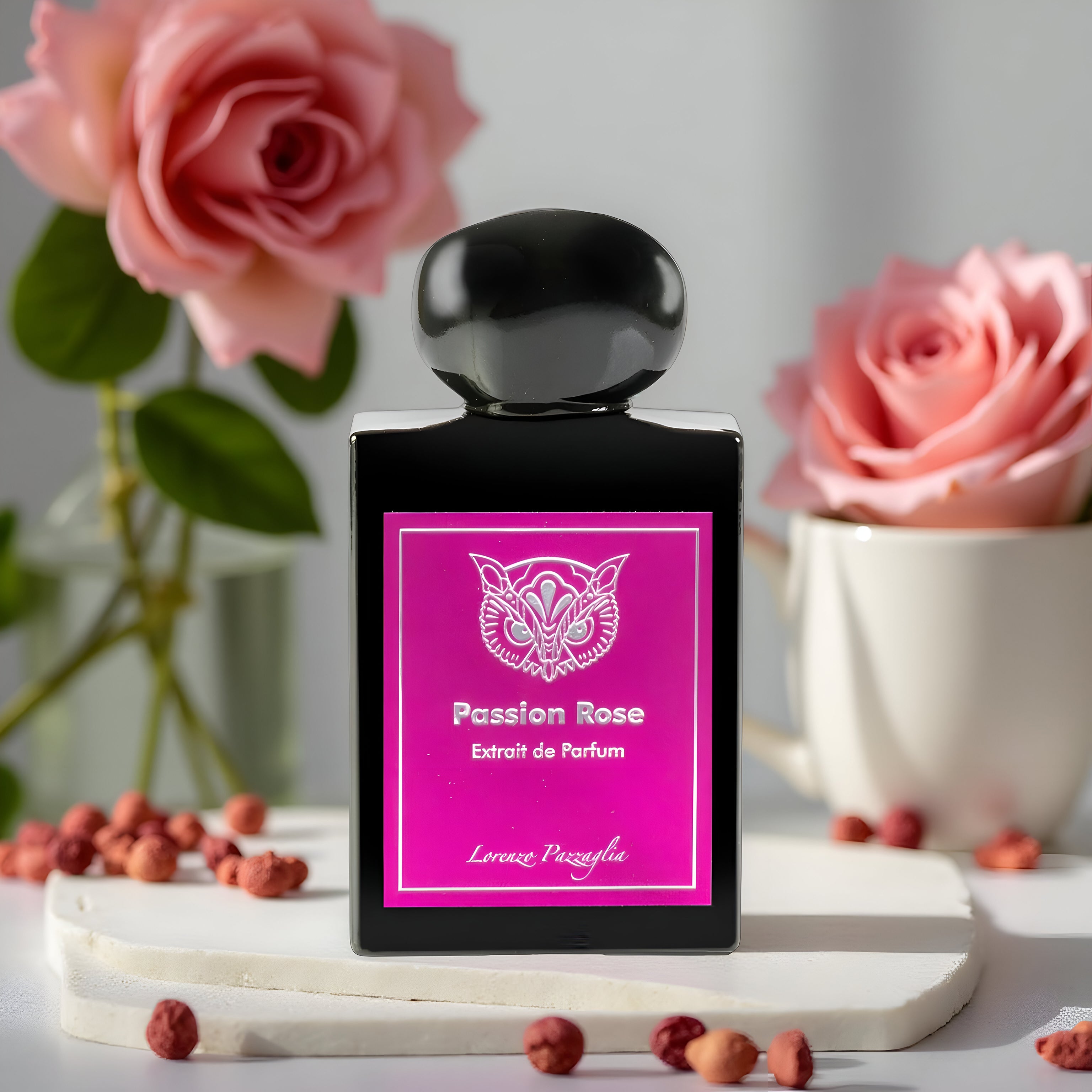 LORENZO PAZZAGLIA PASSION ROSE 1.7 oz / 50 ml Extrait de Parfum