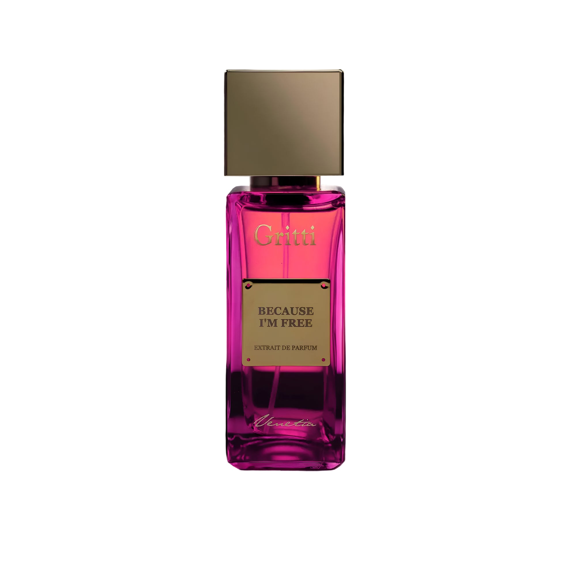 GRITTI BECAUSE I'M FREE 3.4 oz / 100 ml Extrait de Parfum