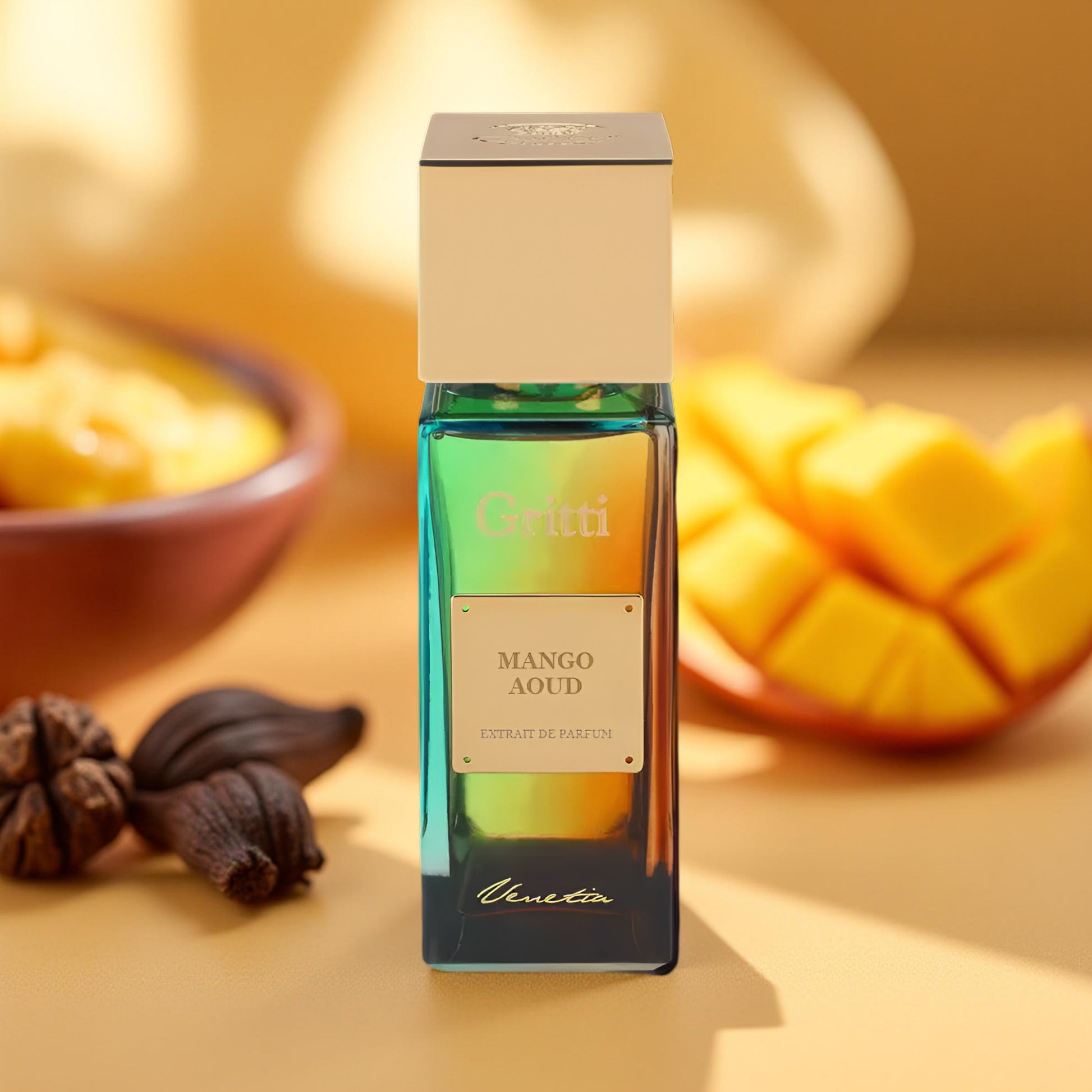 GRITTI MANGO AOUD 3.4 oz / 100 ml Extrait de Parfum