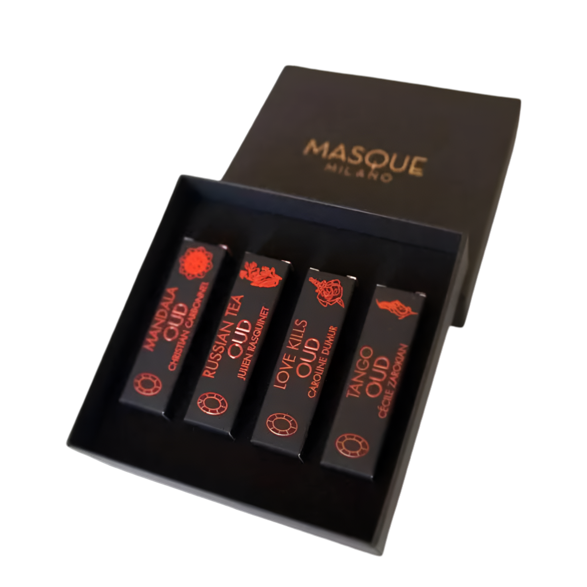 MASQUE MILANO FRAGRANCES DISCOVERY KIT RUBI COLLETION 0.06 oz / 2 ml Eau de Parfum