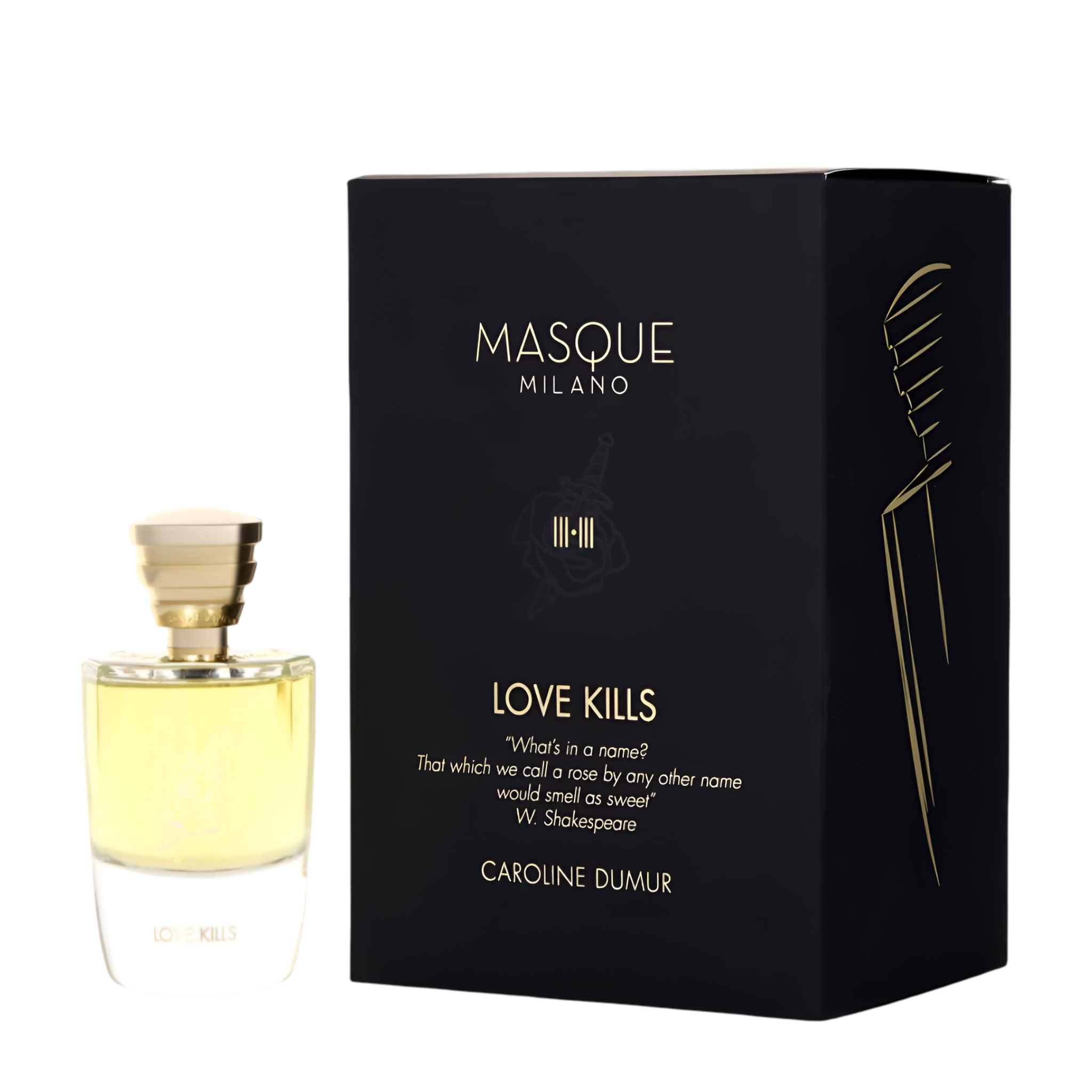 MASQUE MILANO FRAGRANCES LOVE KILLS 3.4 oz / 100 ml Eau de Parfum