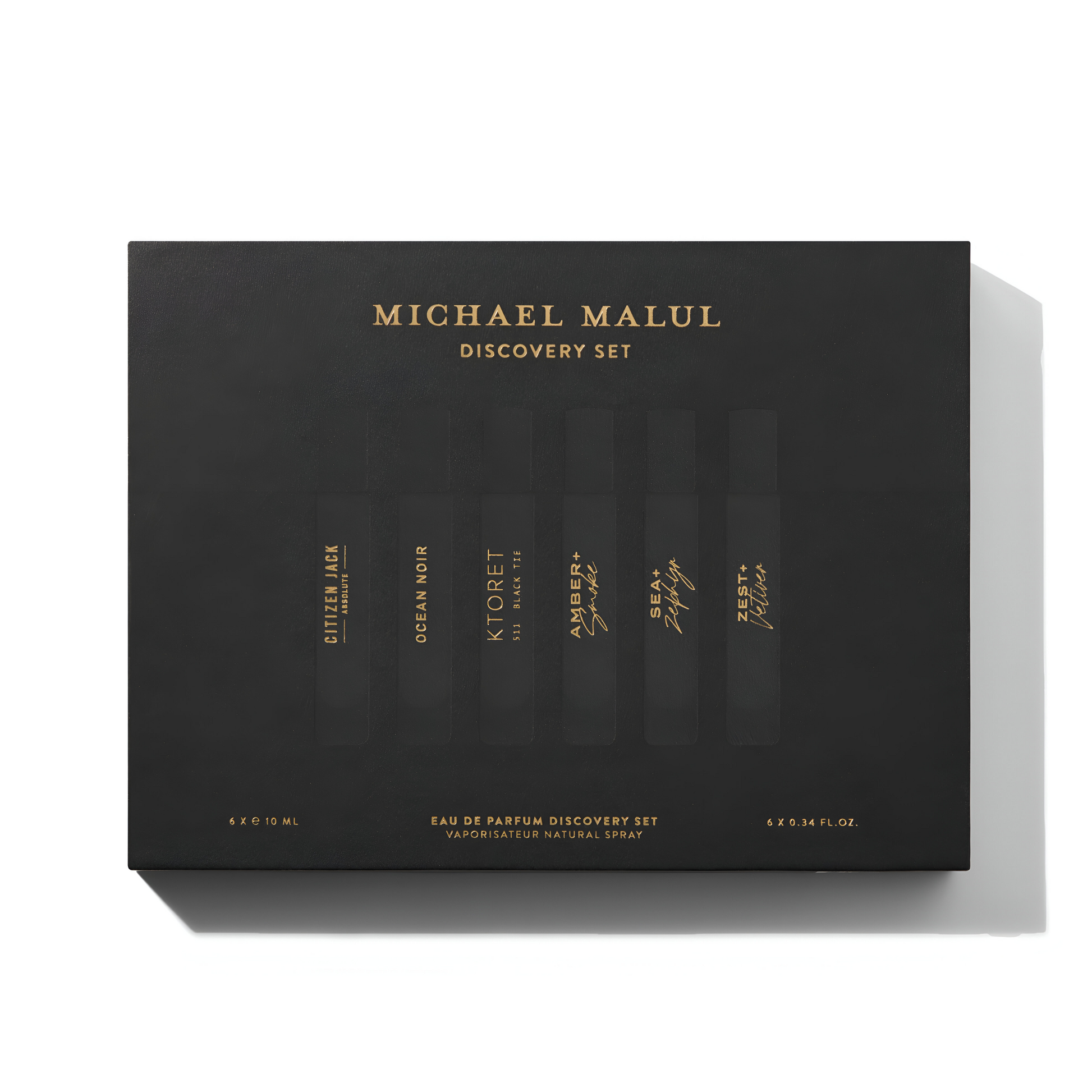 Michael Malul Men's Discovery SetDiscovery Set 6 x 0.33 oz / 10mL Eau de Parfum