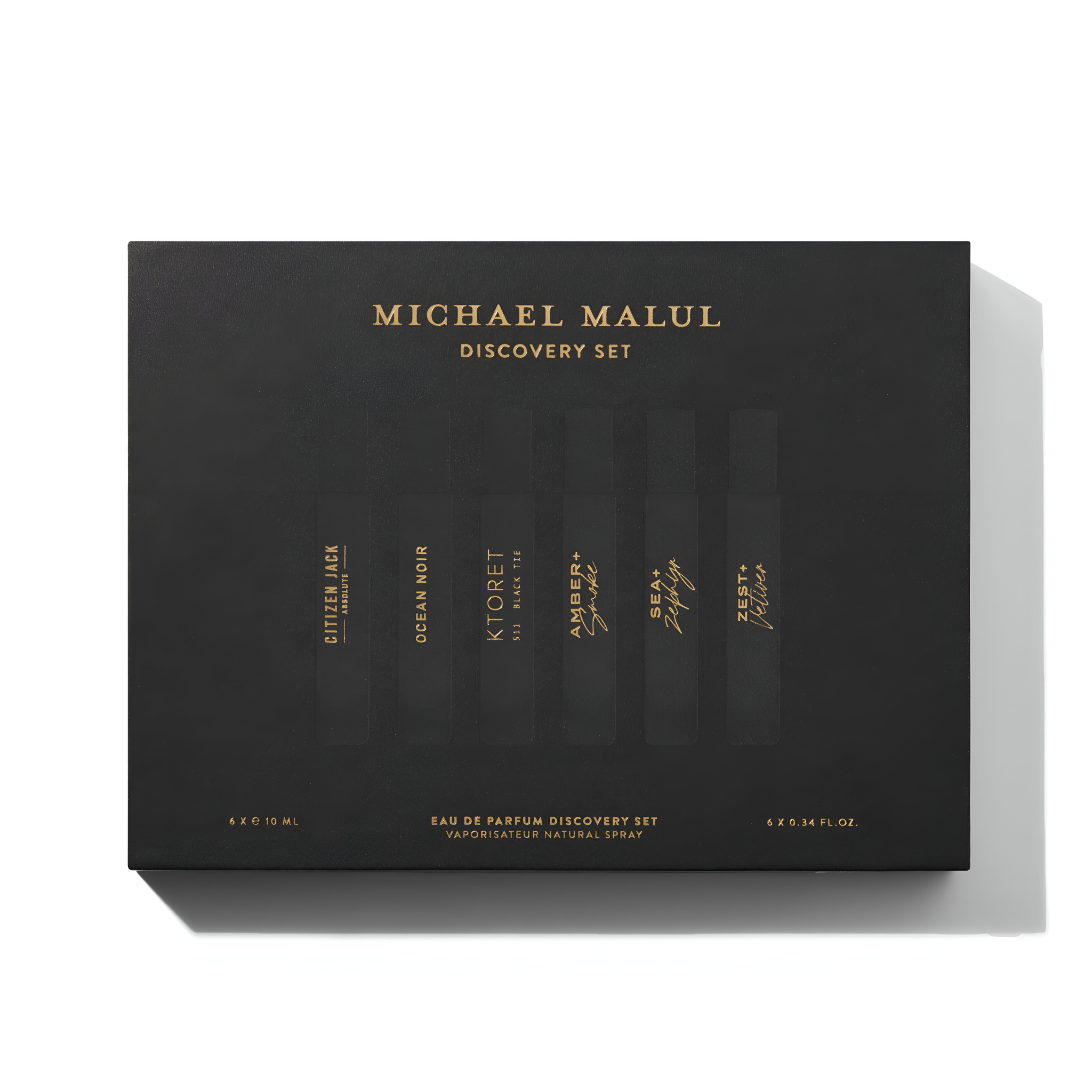 Michael Malul Men's Discovery SetDiscovery Set 6 x 0.33 oz / 10mL Eau de Parfum