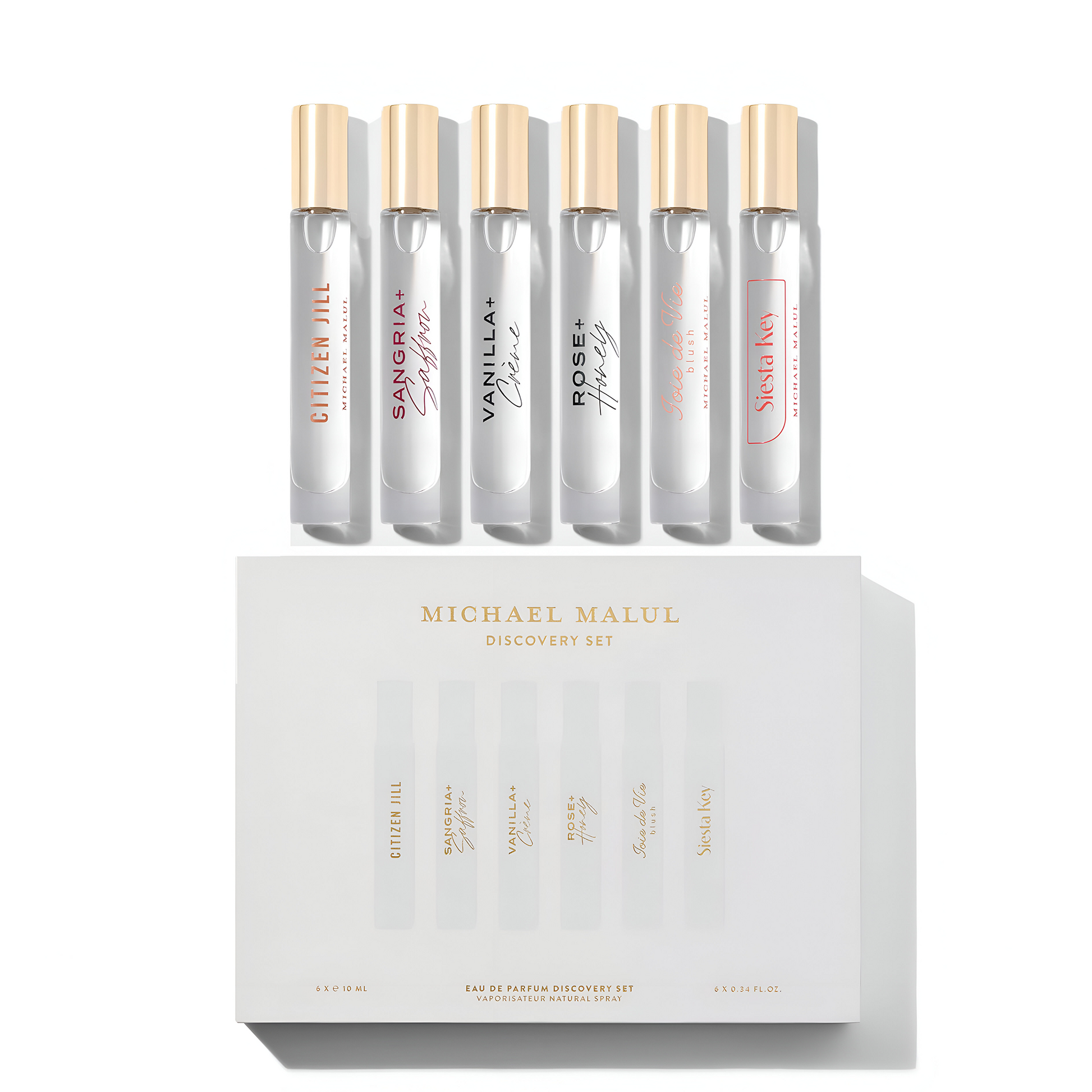 Michael Malul Women's Discovery SetDiscovery Set 6 x 0.33 oz / 10mL Eau de Parfum