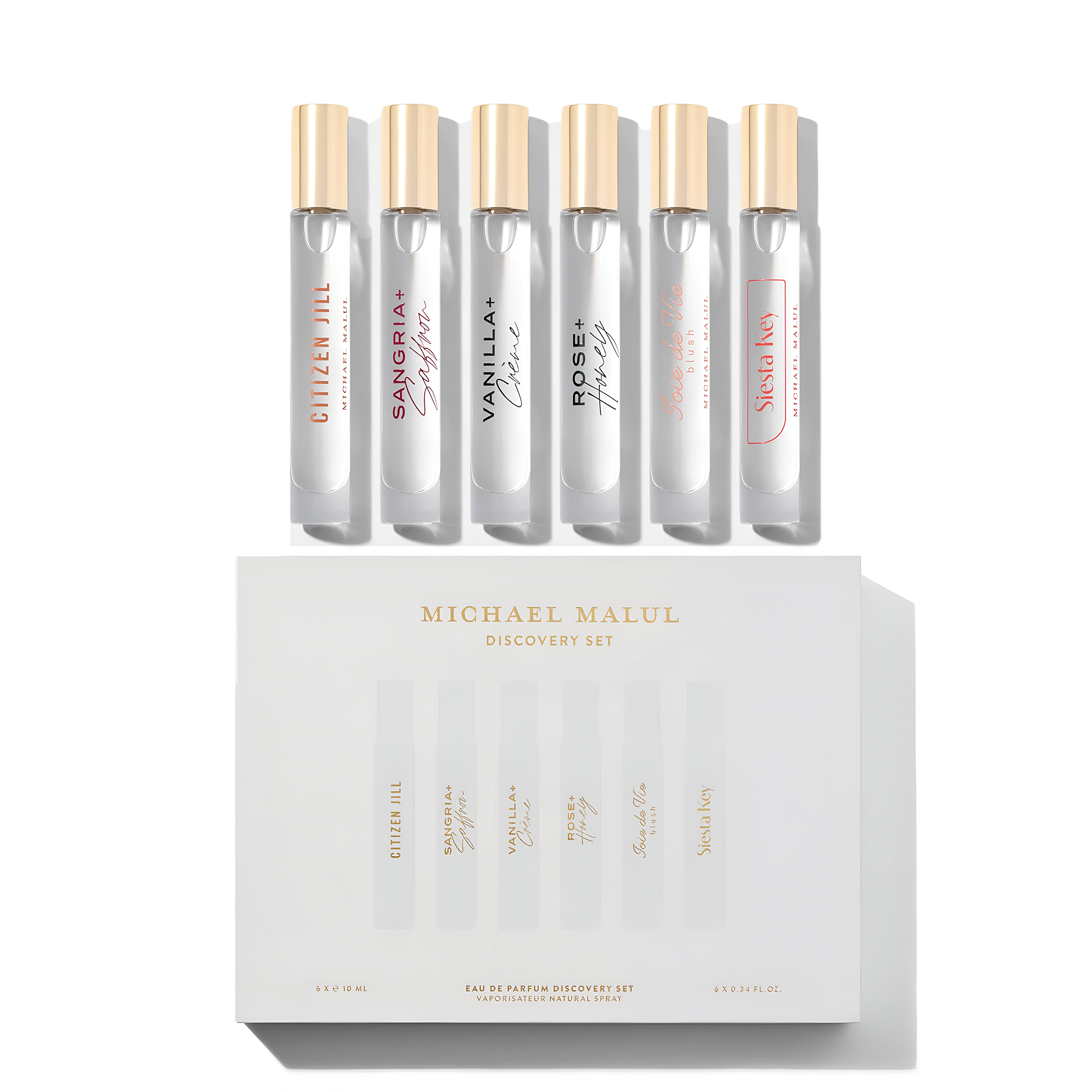 Michael Malul Women's Discovery SetDiscovery Set 6 x 0.33 oz / 10mL Eau de Parfum