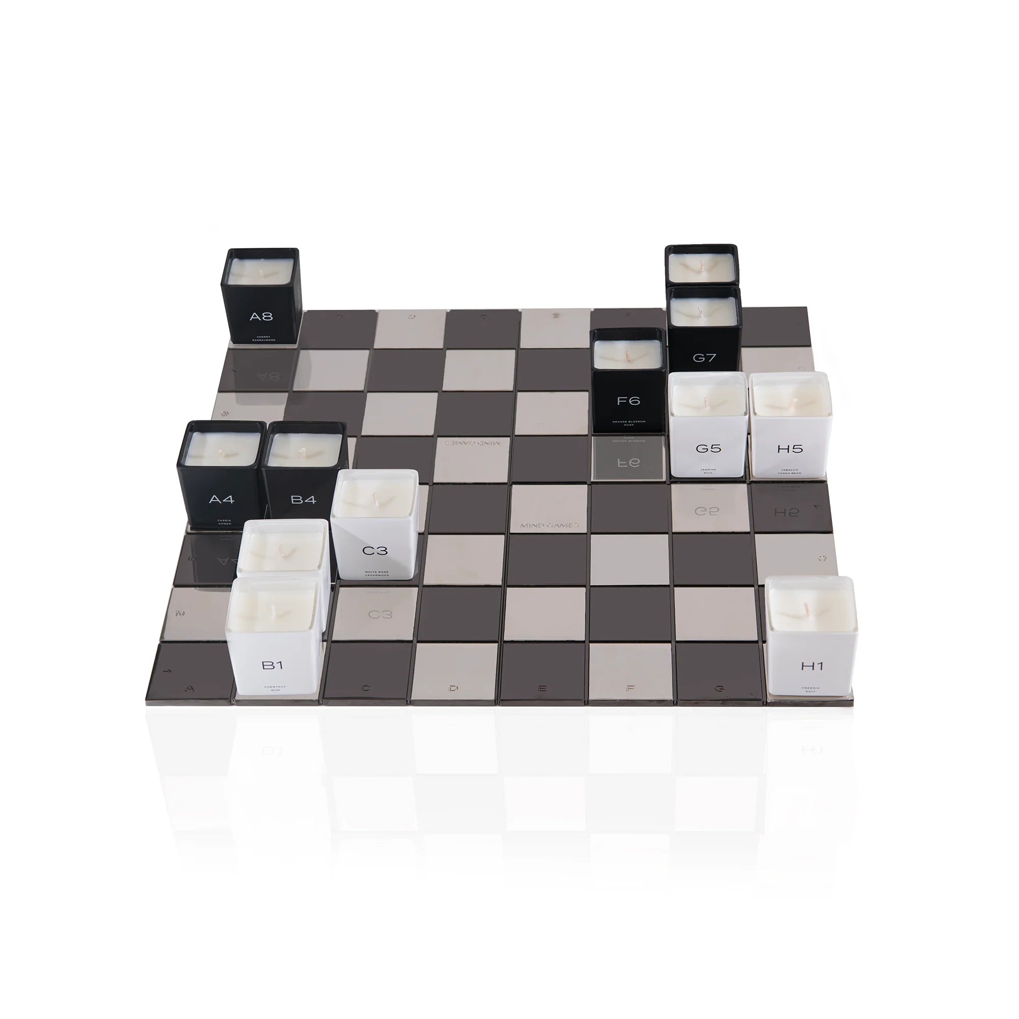 LIMITED EDITION LUXURY CANDLE SET AND CHESSBOARD Extrait de Parfum