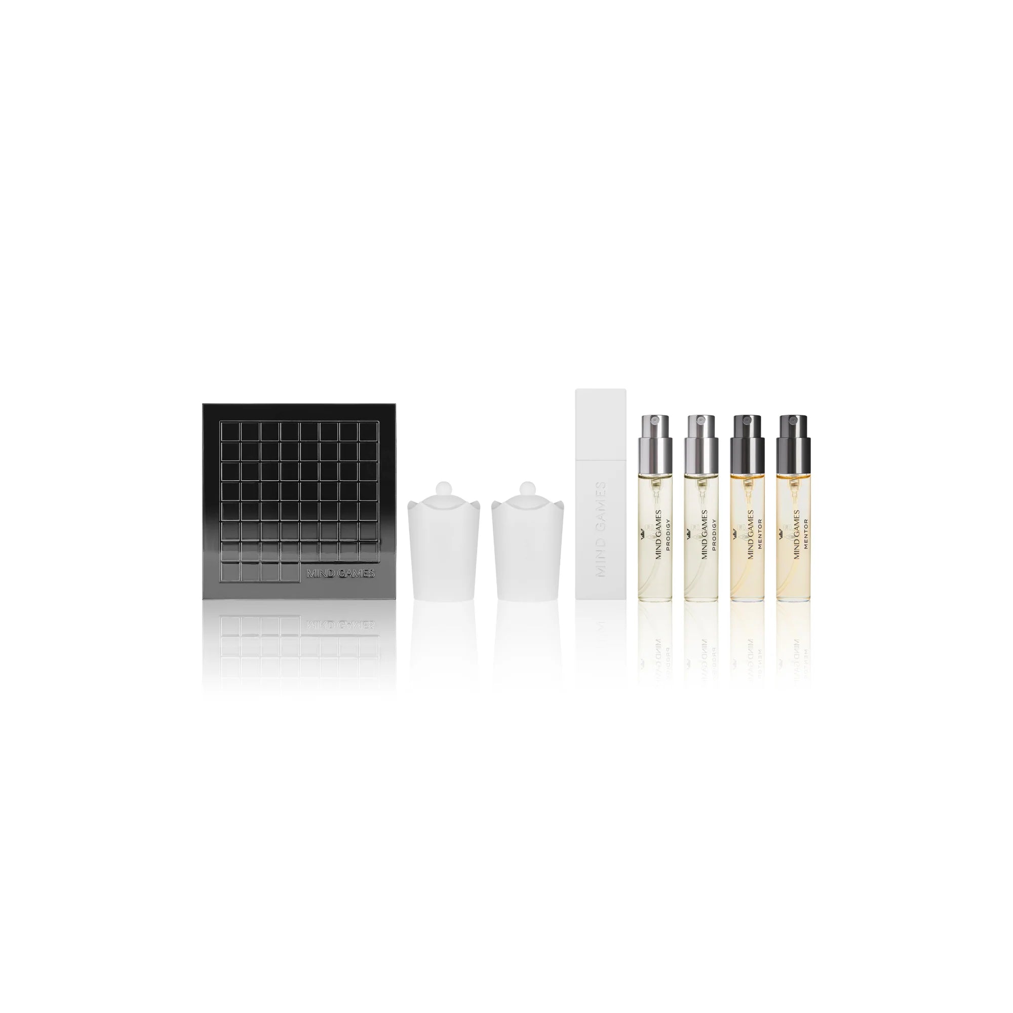 Perfumer Extraordinaire Prodigy and Mentor Discovery Set - 4 x 7.5ml Travel Sprays + Ceramic DiffusersExtrait de Parfum