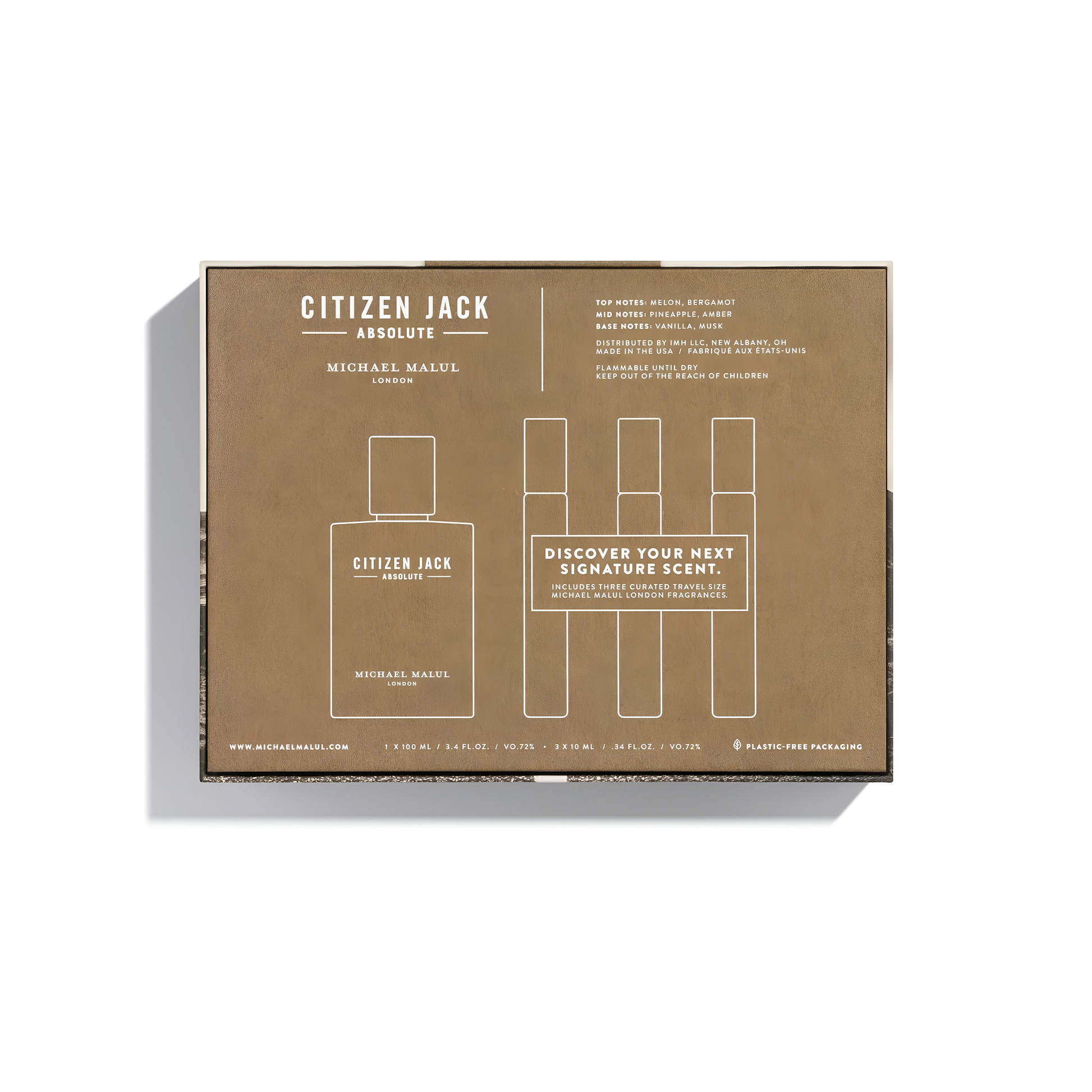 Citizen Jill AbsoluteGift Set 3.4 oz / 100 mL + 3 x 0.33 oz / 10mL Eau de Parfum