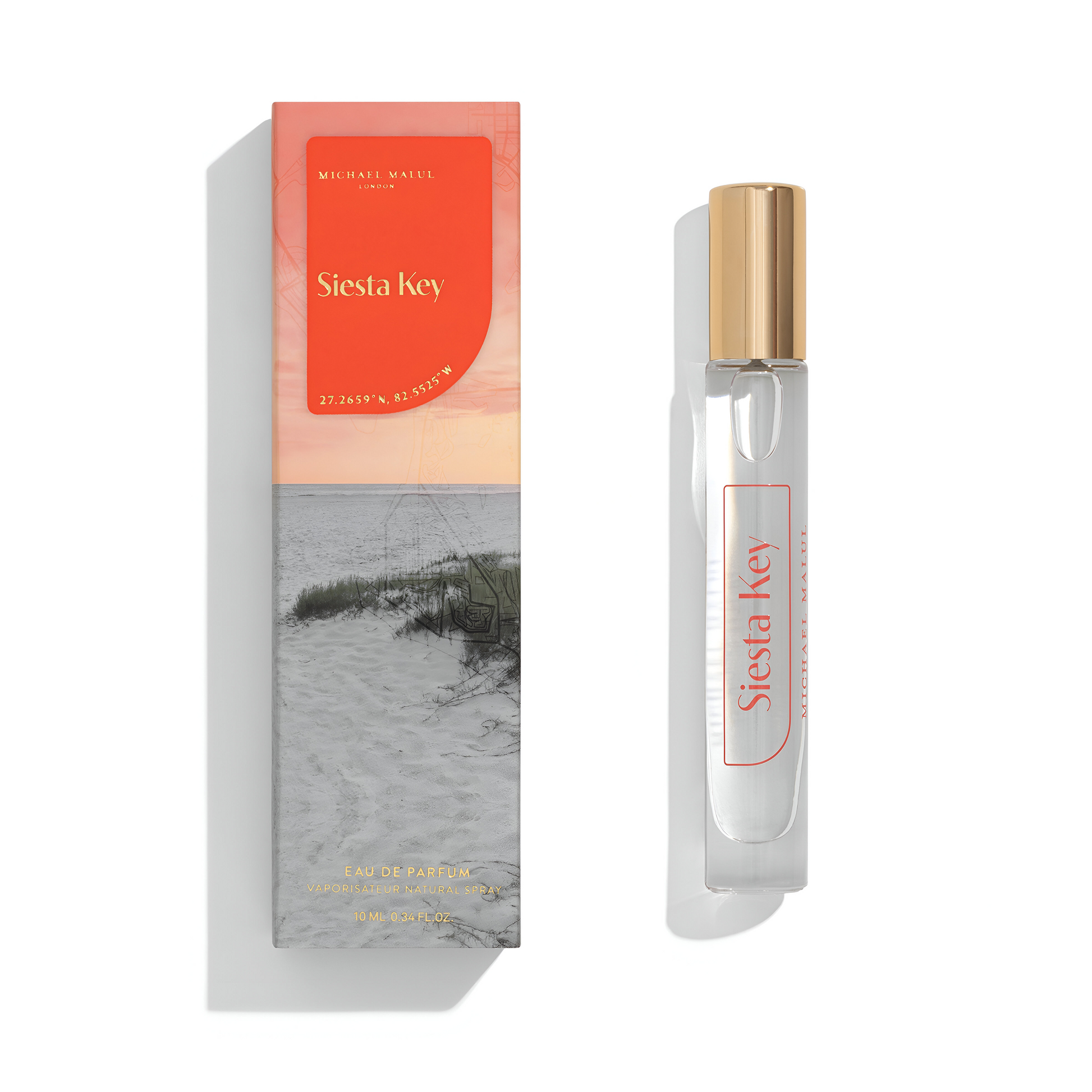 Siesta KeyTravel Size 0.33 oz /10 mL Eau de Parfum