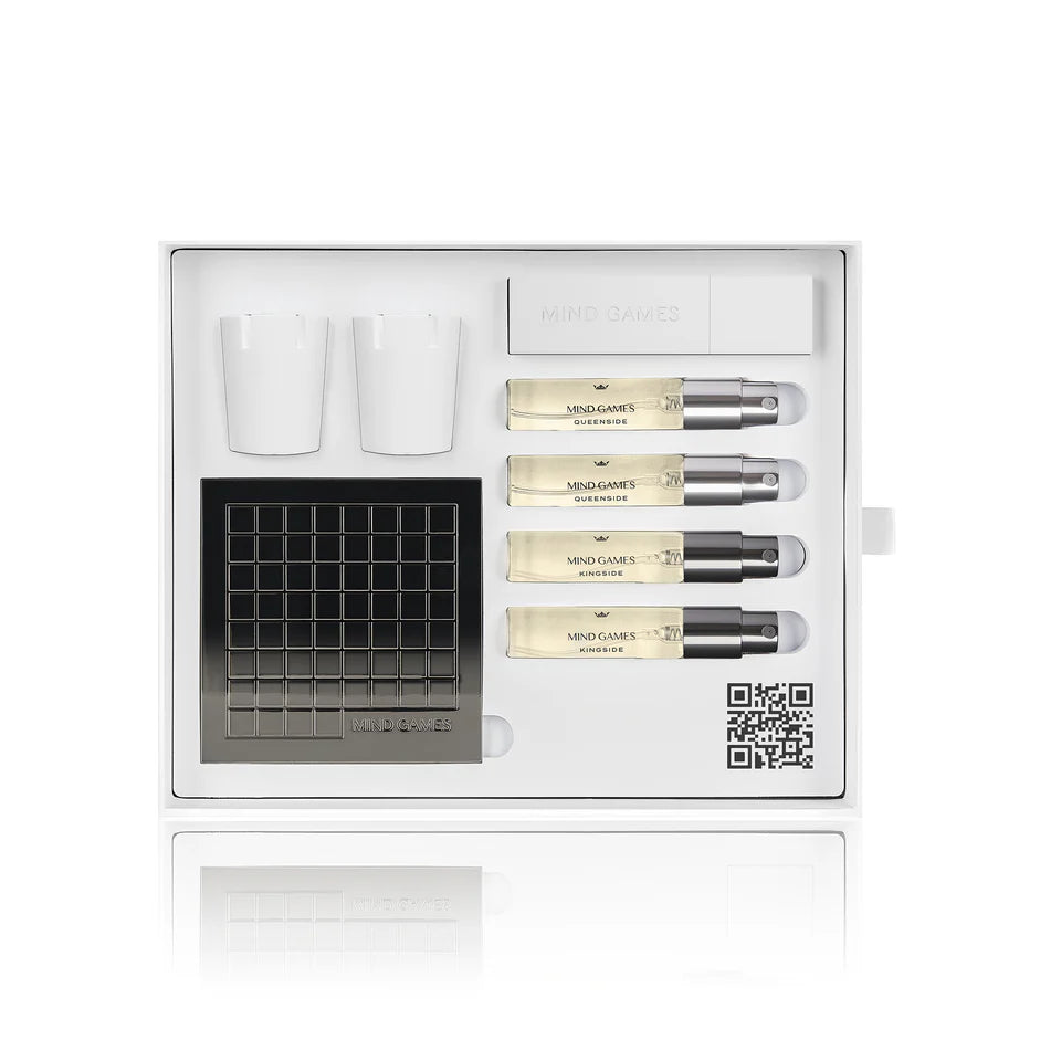 PERFUMER EXTRAORDINAIRE KINGSIDE AND QUEENSIDE DISCOVERY SET - 4 X 7.5ML TRAVEL SPRAYS + CERAMIC DIFFUSERSExtrait de Parfum