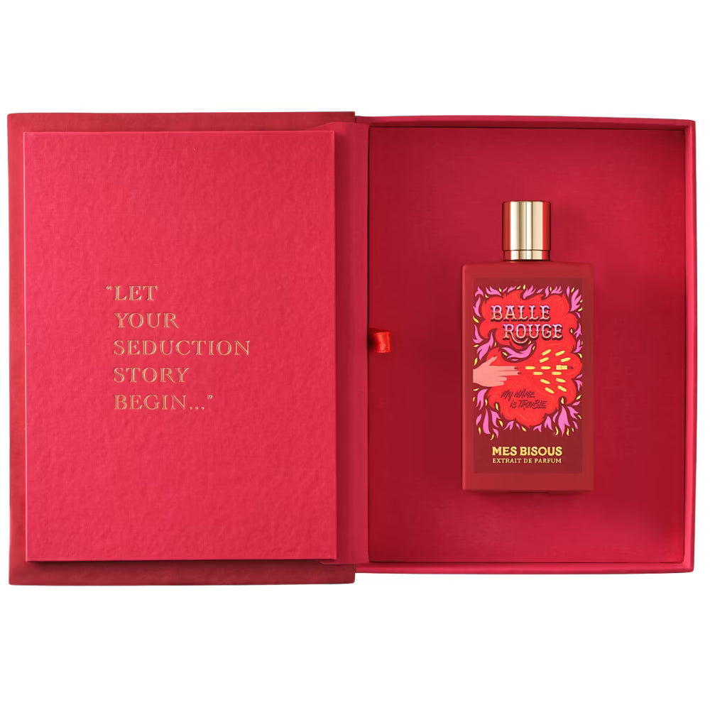 MES BISOUS BALLE ROUGE 3.4oz/100ml Extrait De Parfum