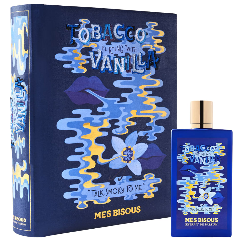 MES BISOUS TOBACCO FLIRTING WITH VANILLA 3.4oz/100ml Extrait De Parfum