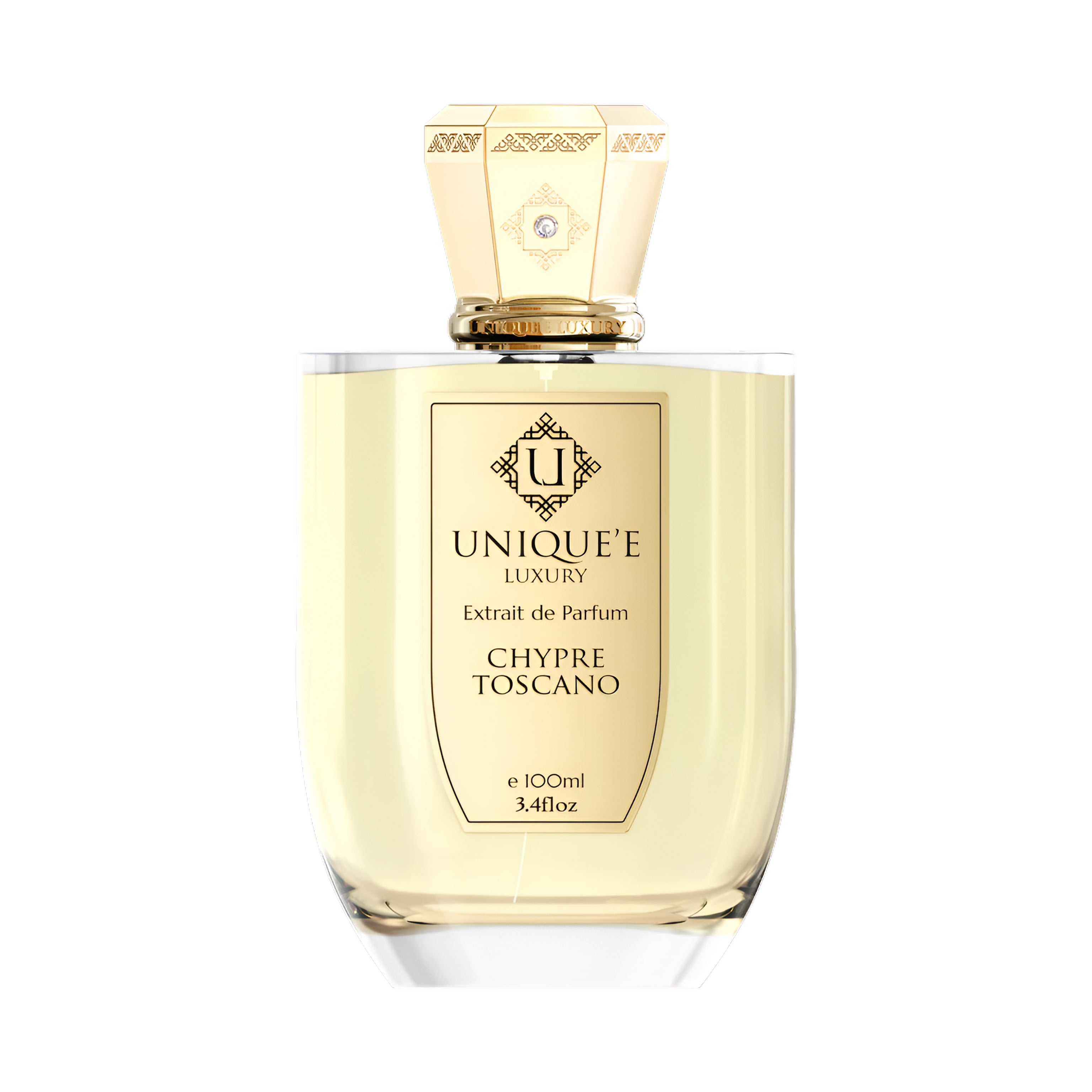 UNIQUE'E LUXURY CHYPRE TOSCANO 3.4 oz / 100 ml Extrait de Parfum