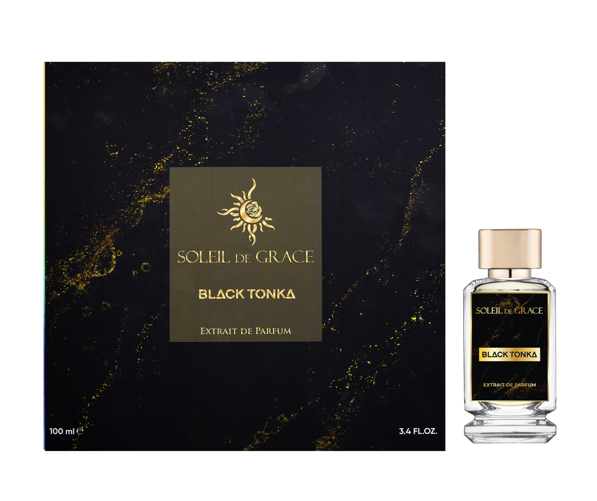 SOLEIL De GRACE BLACK TONKA 100 ML Extrait De Parfum