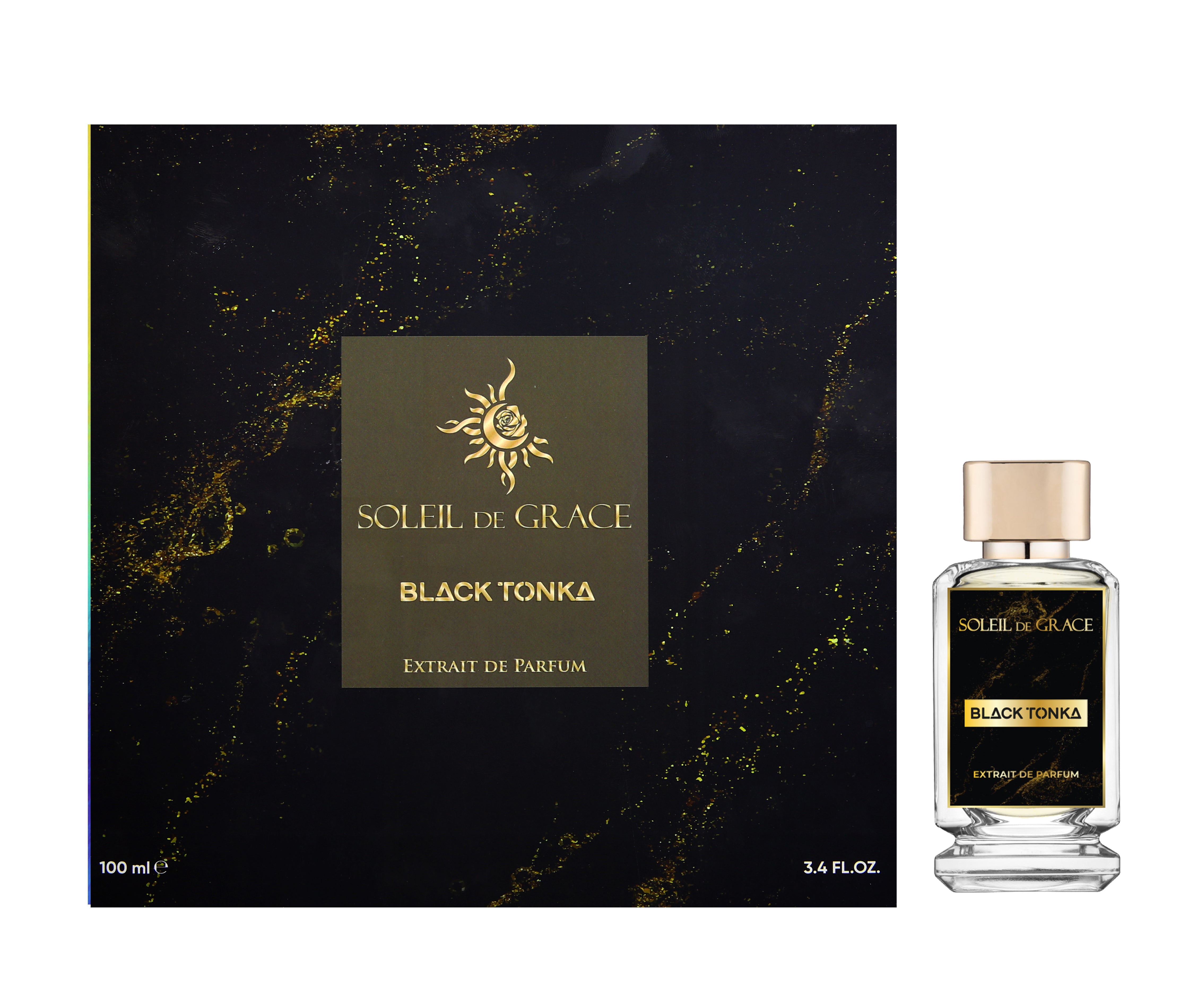 SOLEIL De GRACE BLACK TONKA 100 ML Extrait De Parfum
