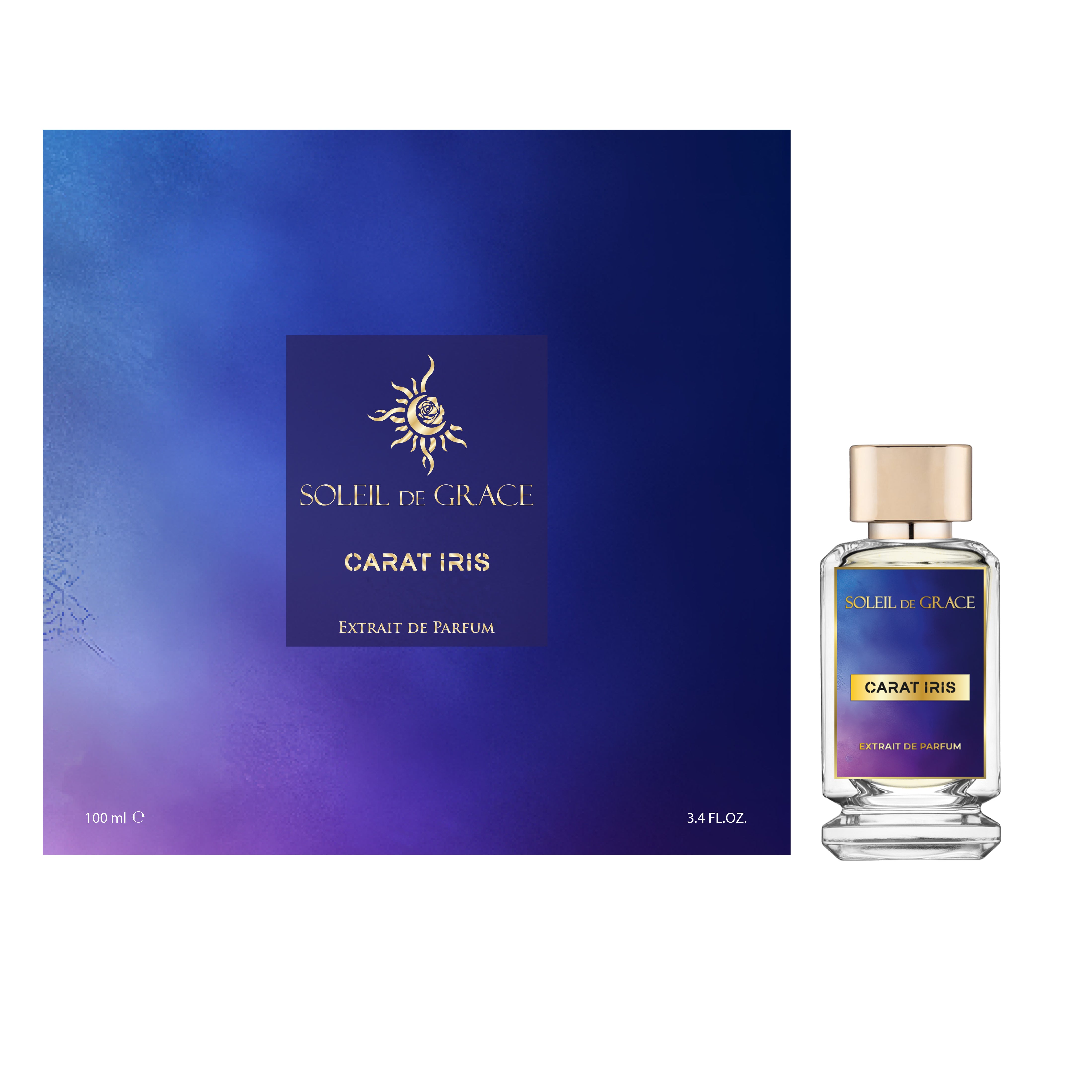 SOLEIL De GRACE CARAT IRIS 100 ML Extrait De Parfum