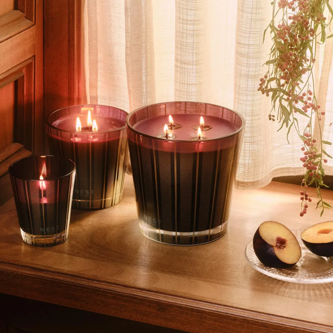 Autumn Plum Classic Candle