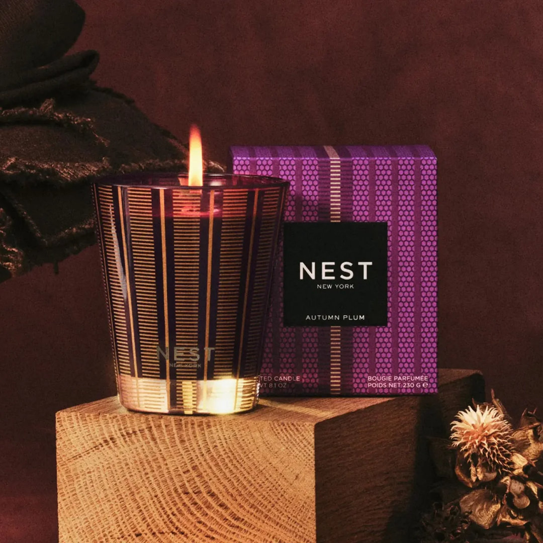 Autumn Plum Classic Candle