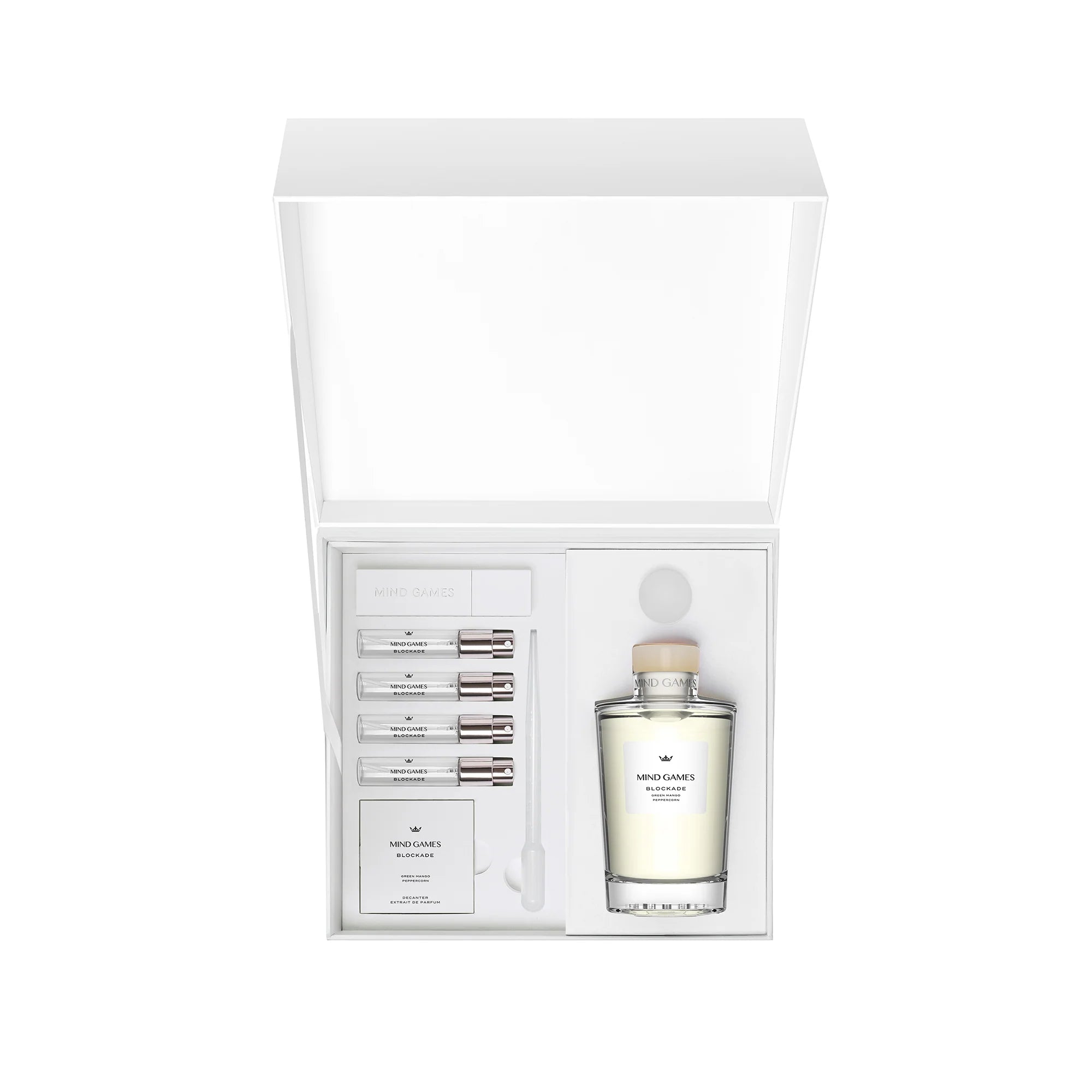 BLOCKADE CRYSTAL DECANTER SET