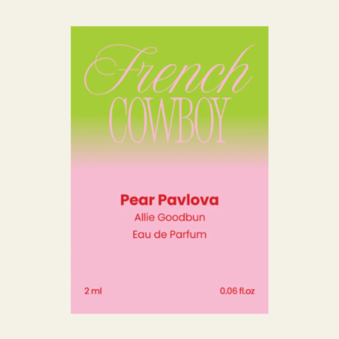 Pear Pavlova French Cowboy