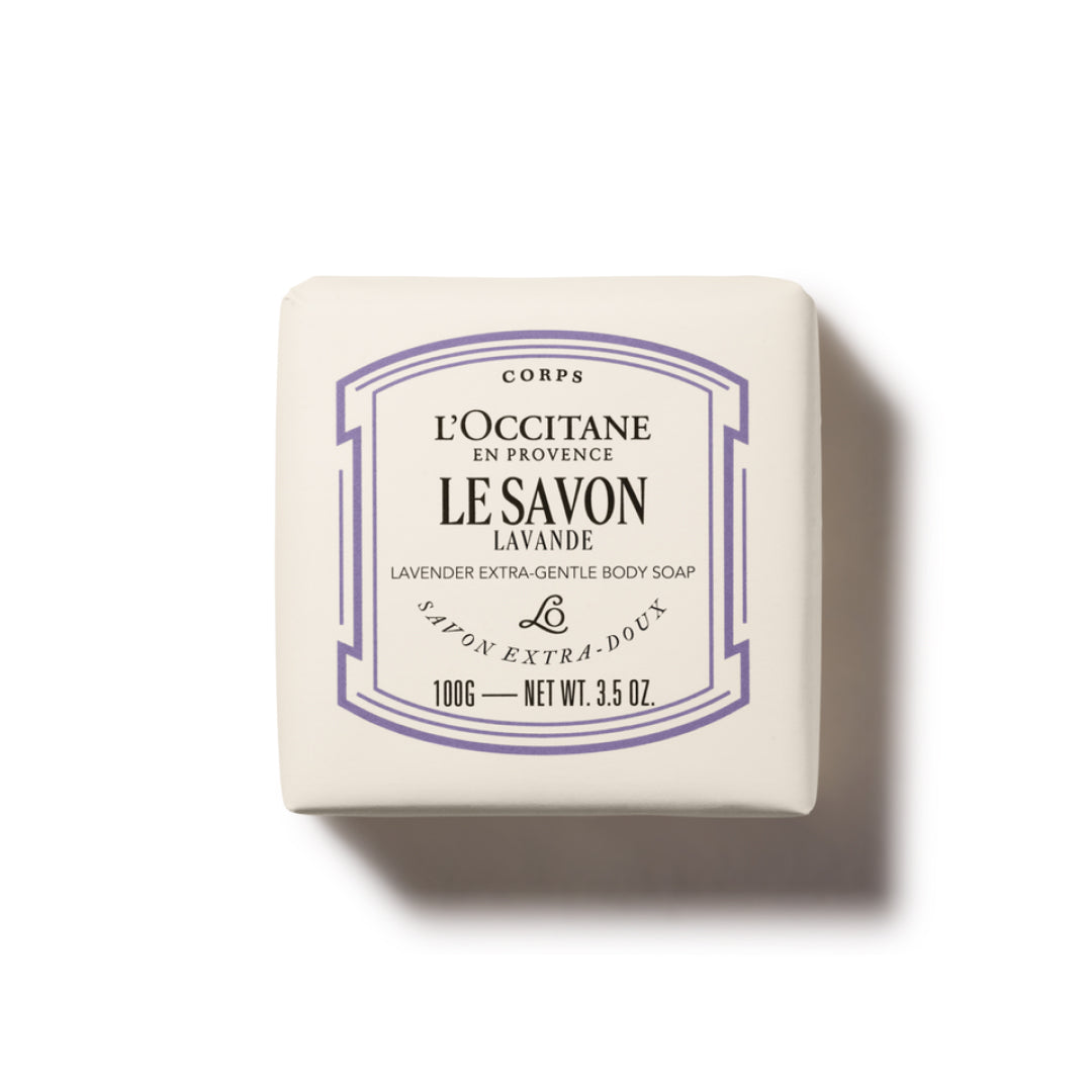 Le Savon Shea Lavender Extra-Gentle Body Soap