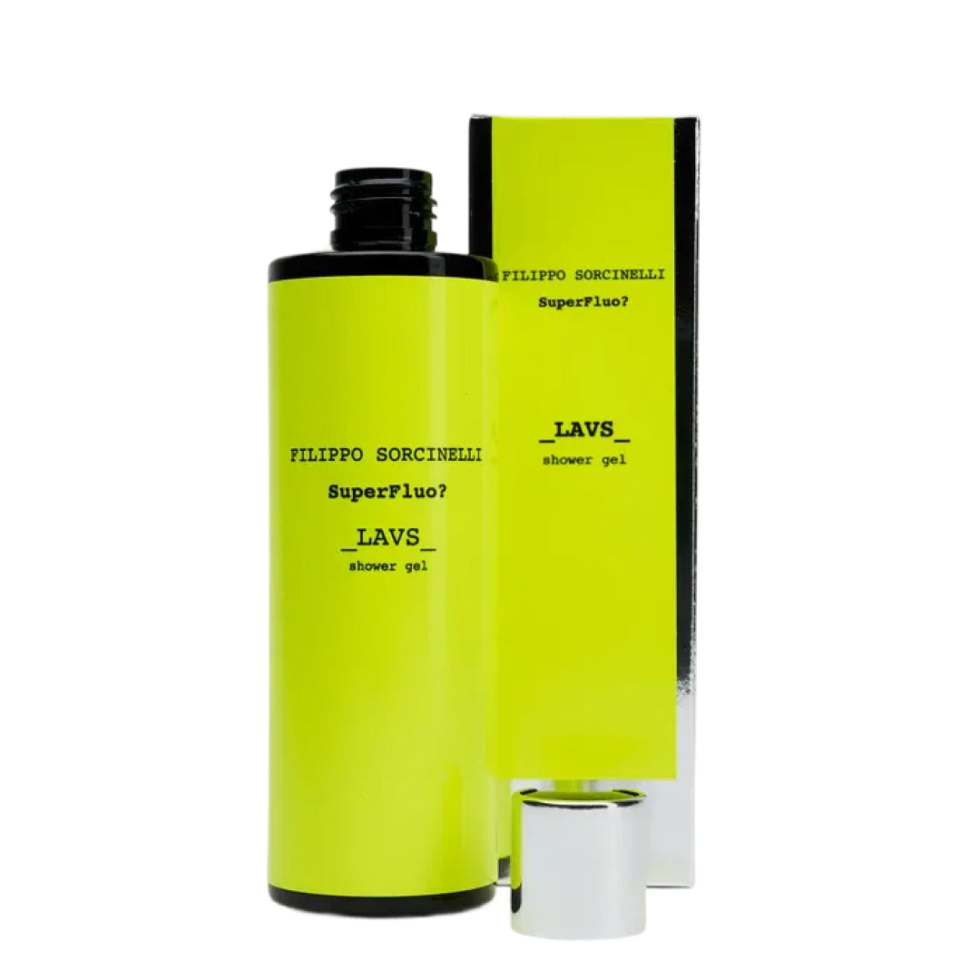 SUPERFLUO LAVS SHOWER GEL Filippo Sorcinelli