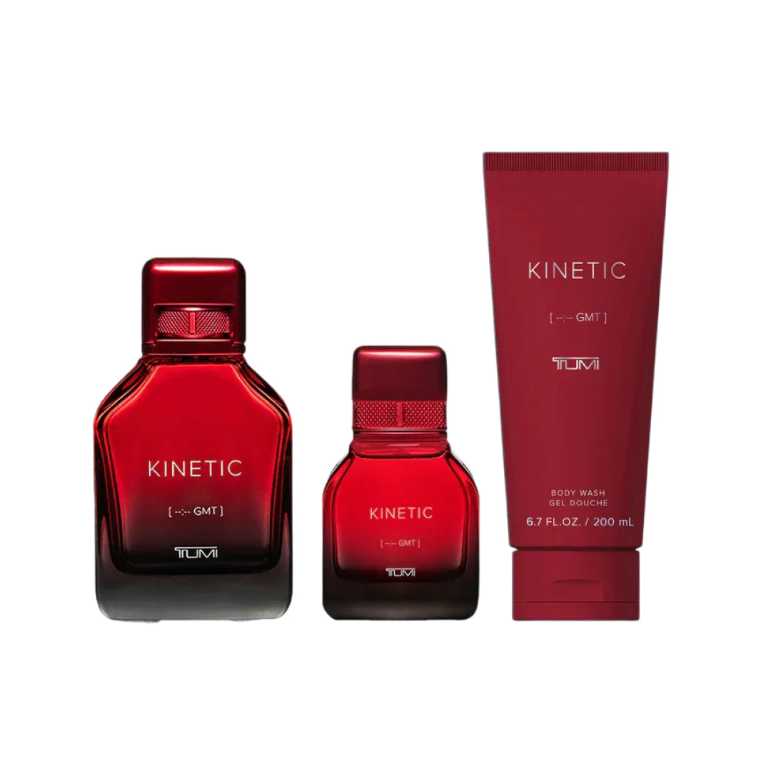 TUMI KINETIC [--:-- GMT] Gift Set - 100ml EDP + 30ml EDP + 200ml Gift Set TUMI