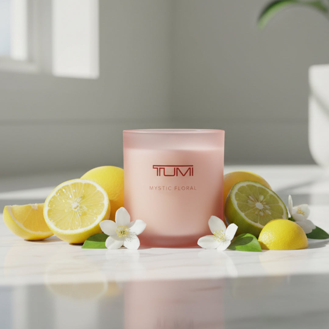 TUMI Mystic Floral Classic Candle TUMI
