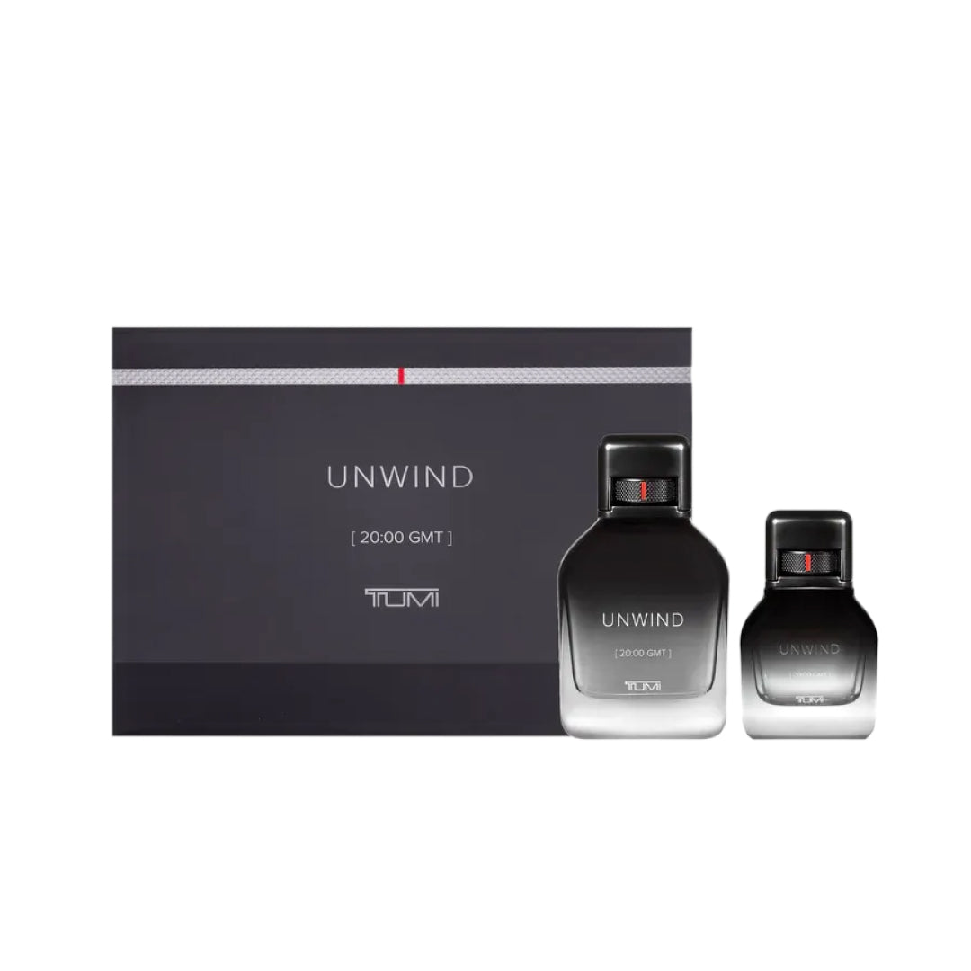 UNWIND [20:00 GMT] TUMI - 100ML Eau de Parfum + 30ML Eau de Parfum Gift Set TUMI