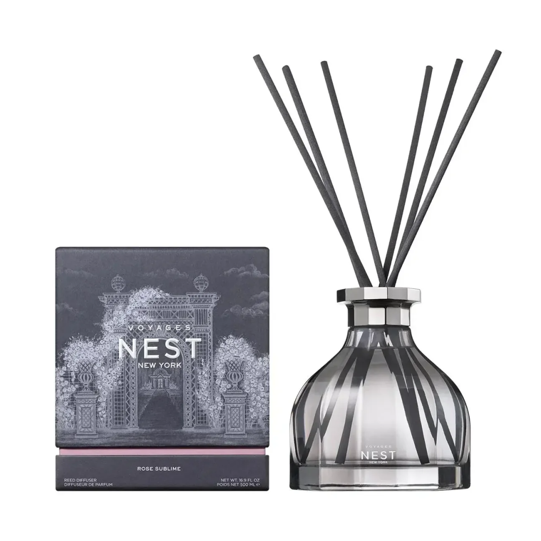 VOYAGES Rose Sublime Reed Diffuser